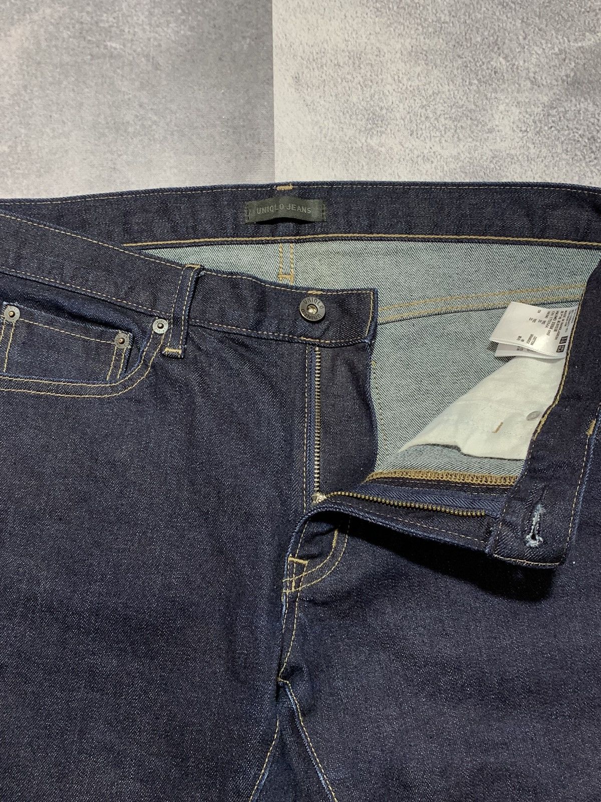 Uniqlo × Vintage Vintage Y2K Uniqlo denim jeans streetwear style size 32 Size US 32 / EU 48 - 8 Thumbnail