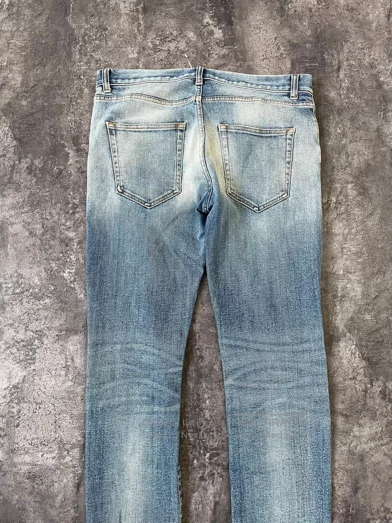 Saint Laurent Paris Saint Laurent Paris Light blue water-washed ghost claw cat Size US 31 - 7 Thumbnail