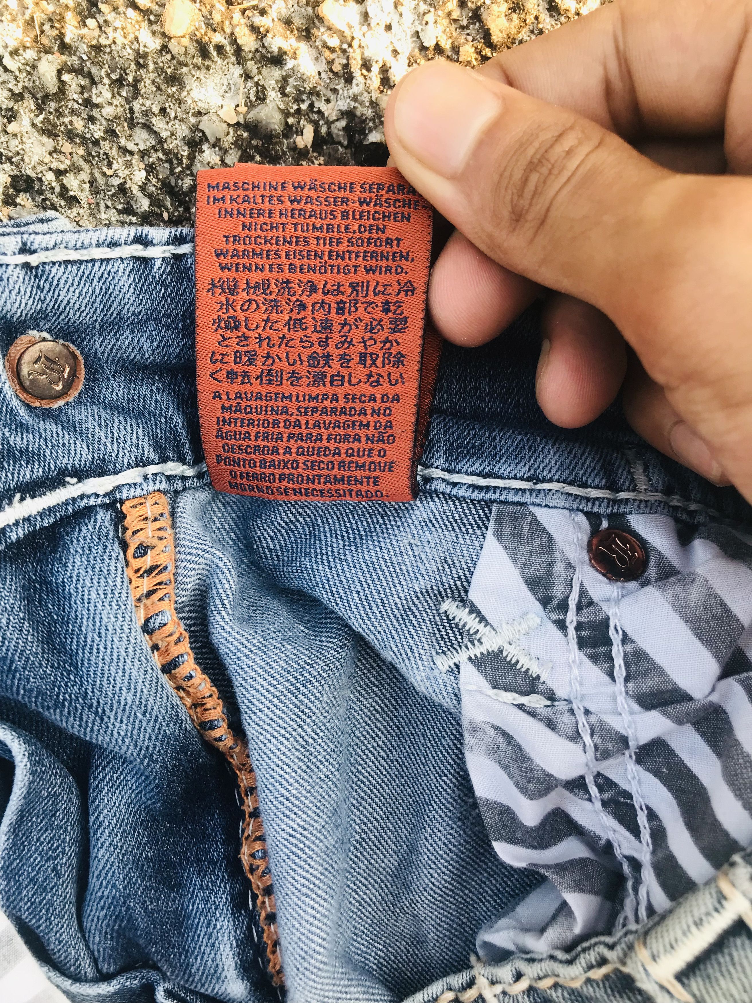 Rock Revival Double pocket Rock Revival distressed flared jeans Size US 33 - 22 Thumbnail