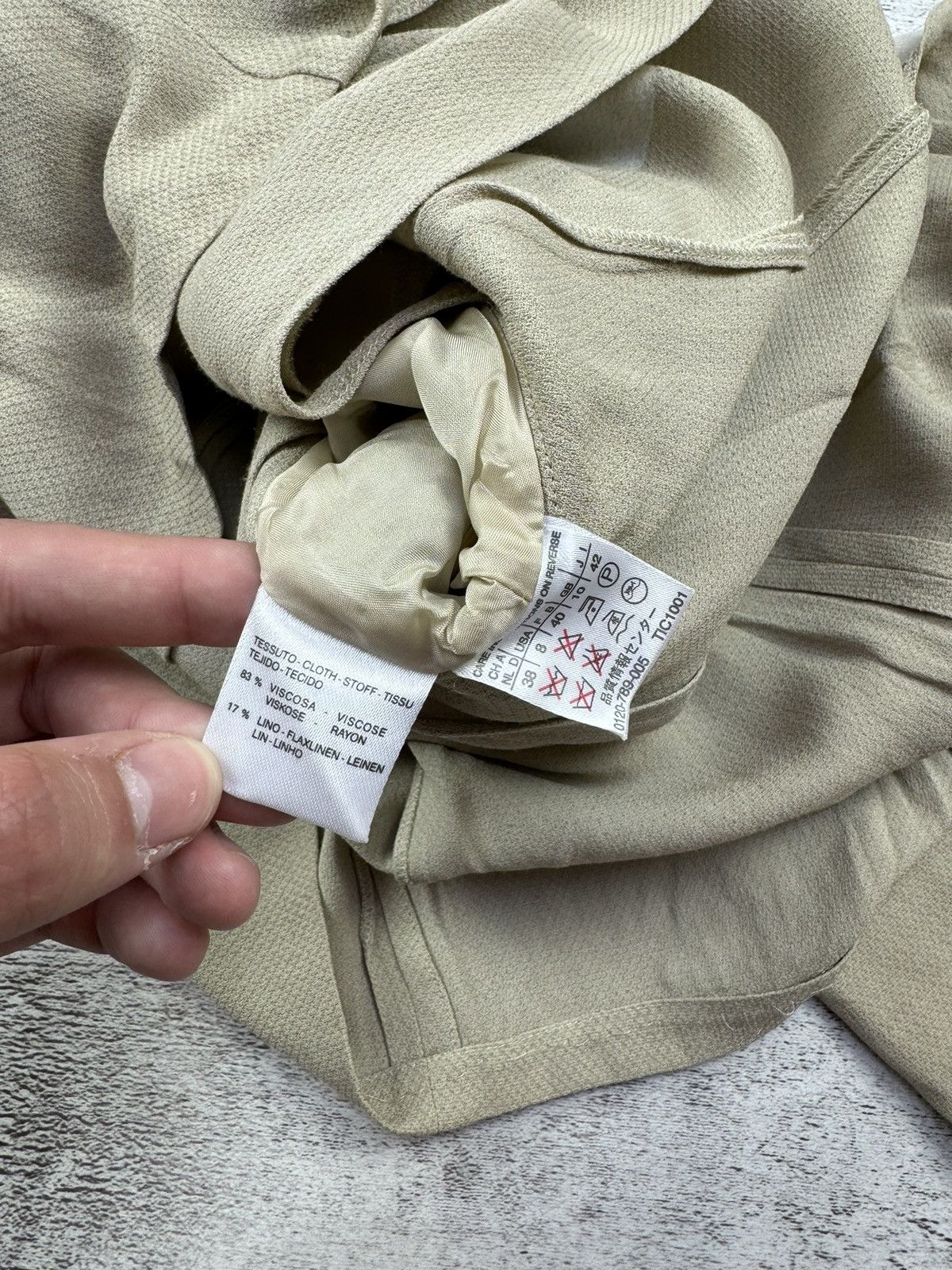 Max Mara Vintage 90S Viscose Max Mara Made In Italy Trench Jacket Size M / US 6-8 / IT 42-44 - 8 Thumbnail
