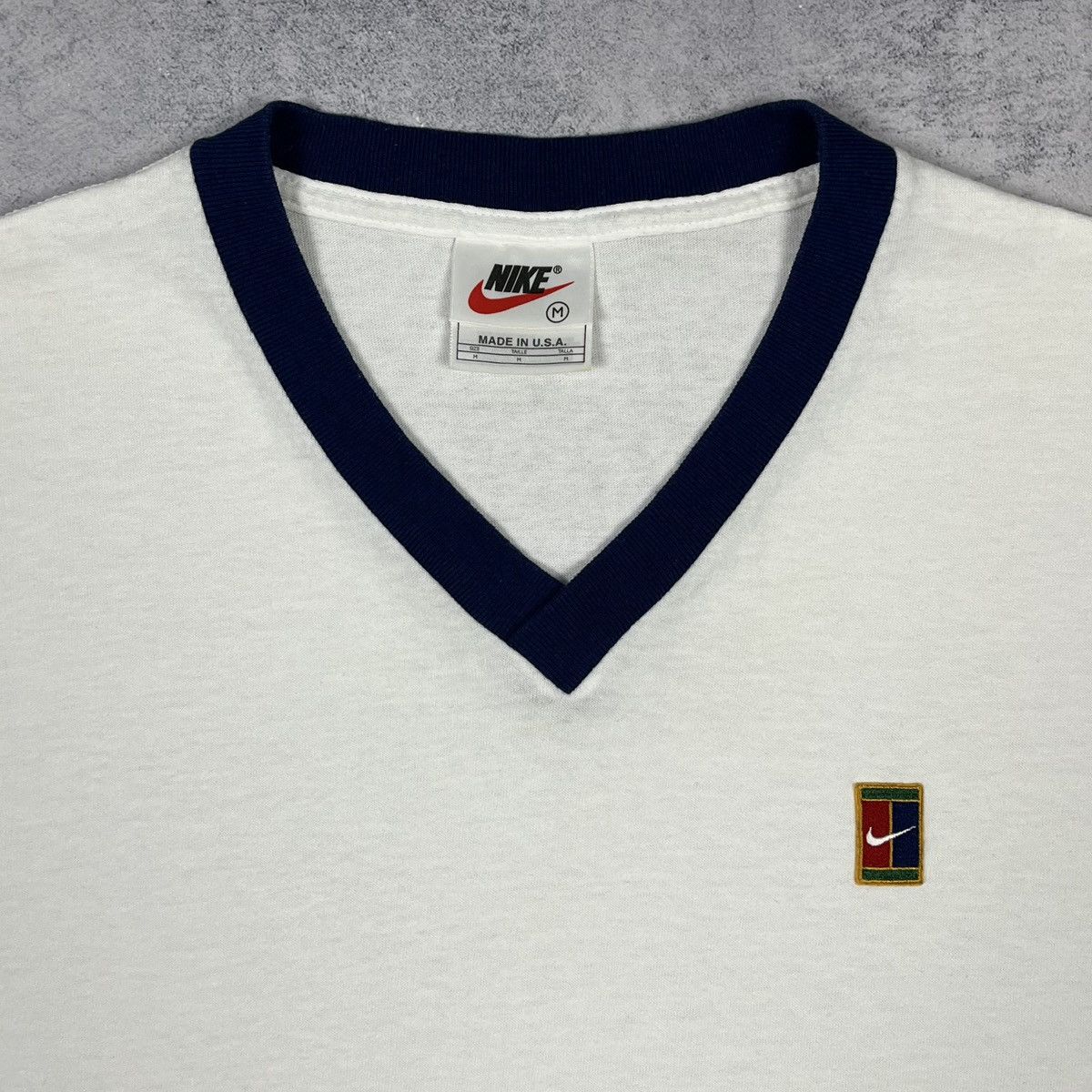 Nike Vintage Nike Challenge Court Classic Logo T Shirt 90’s Size US M / EU 48-50 / 2 - 7 Thumbnail