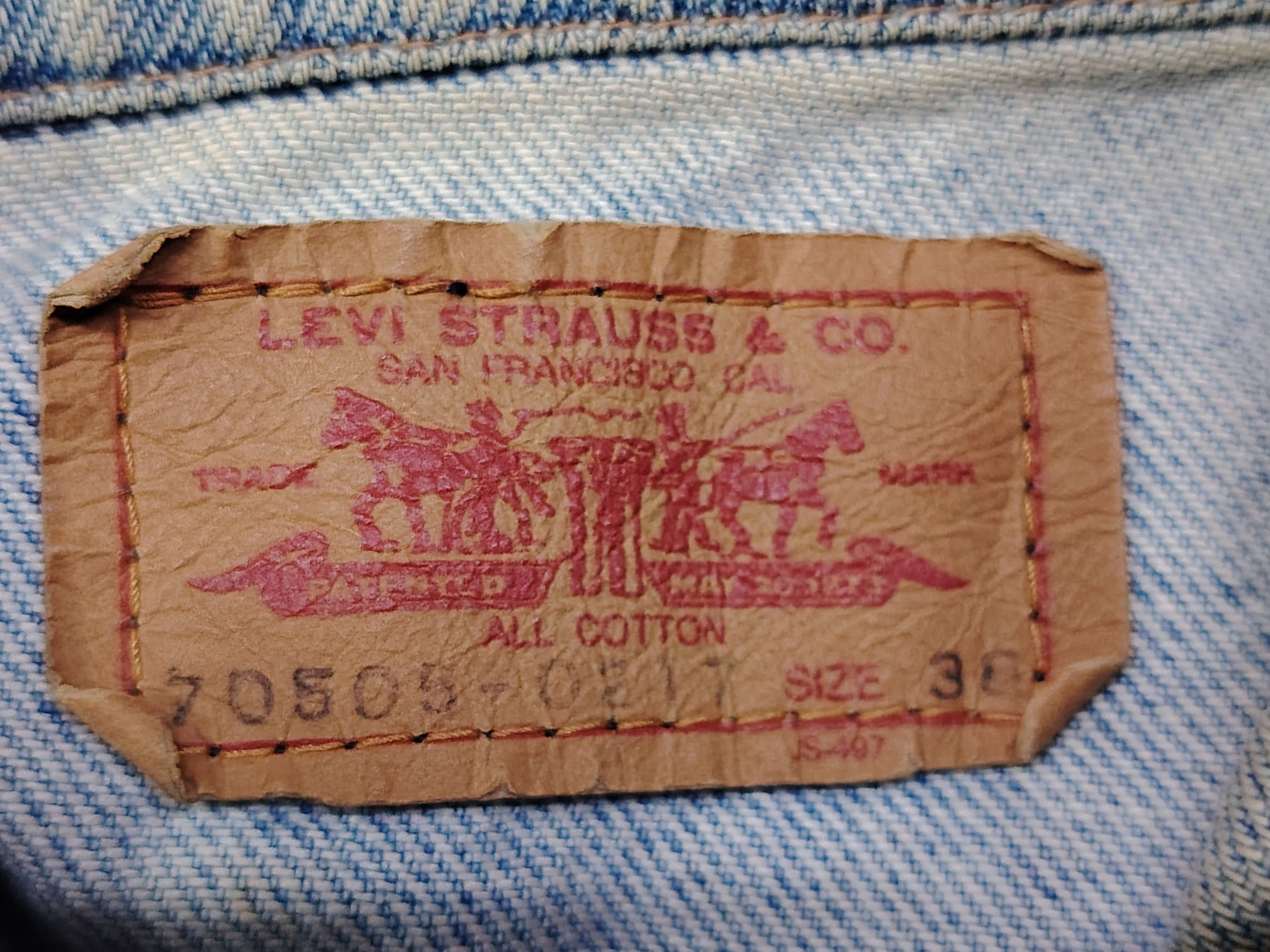 Levi's levis denim jacket Size US S / EU 44-46 / 1 - 4 Thumbnail
