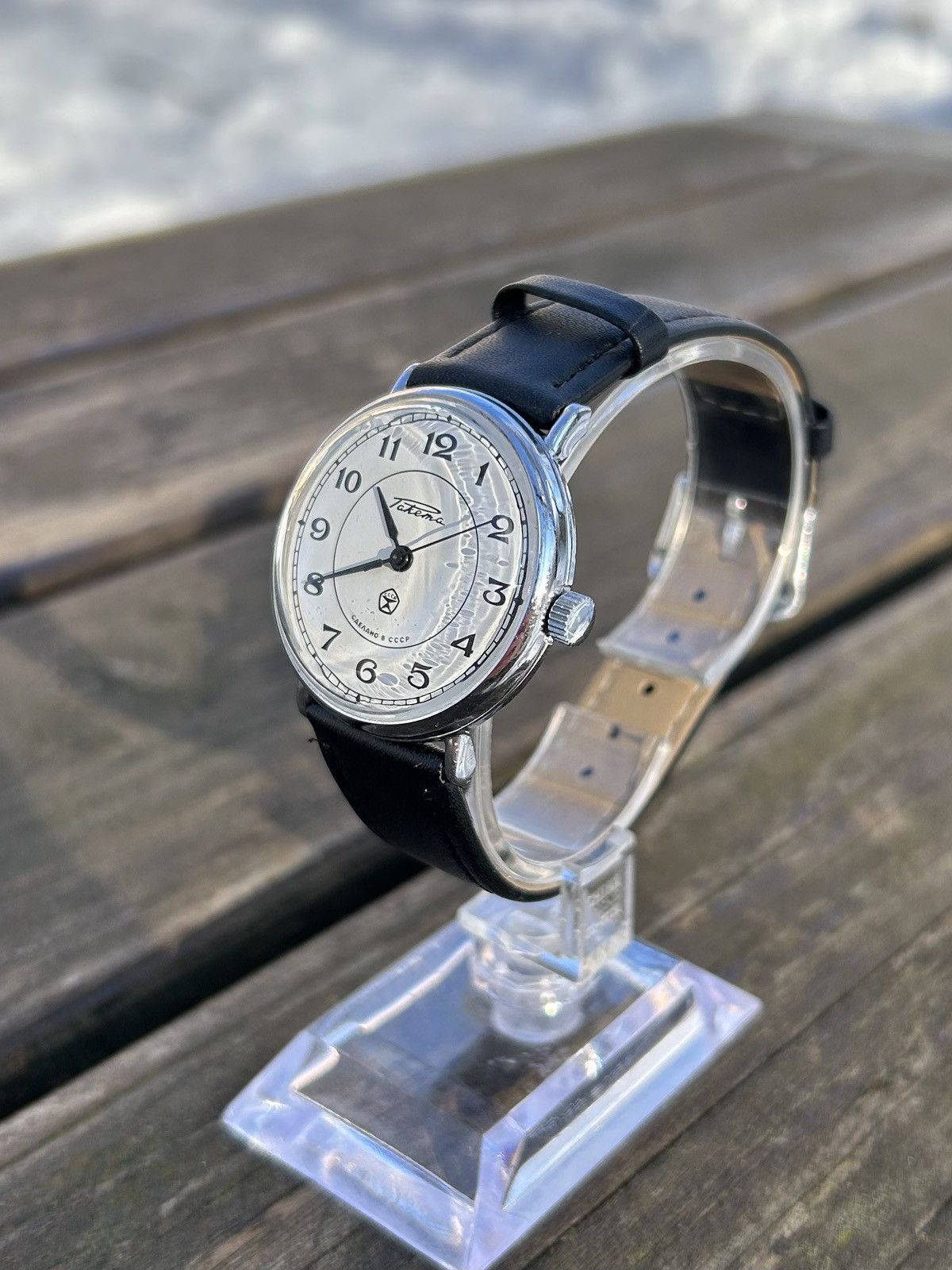 Vintage Vintage Watch Raketa Mechanical Authentic 1980s Size ONE SIZE - 5 Thumbnail