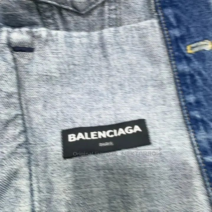 Balenciaga Balenciaga Denim Jacket with Pockets for All Genders. Size US L / EU 52-54 / 3 - 3 Thumbnail