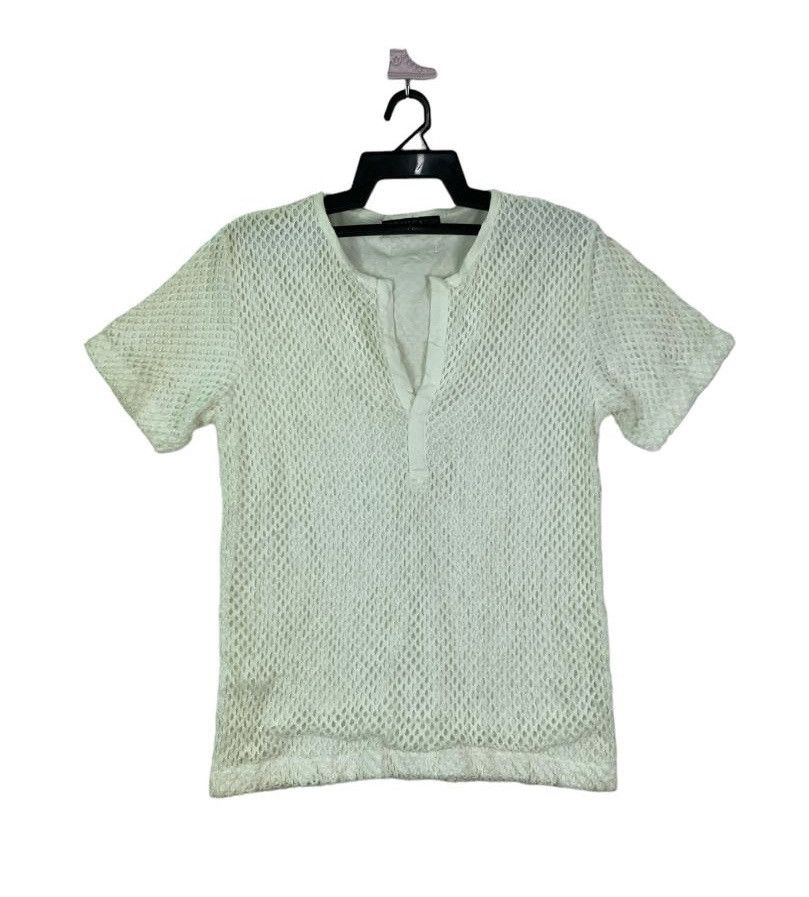Jean Paul Gaultier × Vintage Jean Paul Gaultier OBJET fishnet design Gaultier Homme shirt Size US M / EU 48-50 / 2 - 1 Thumbnail