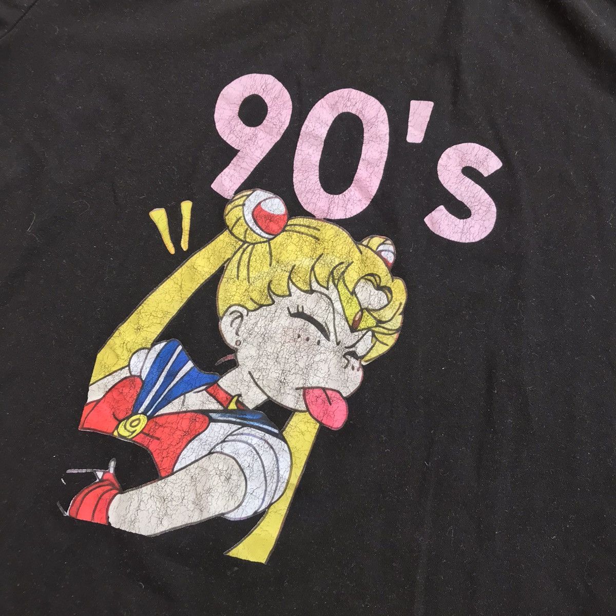 Vintage Vintage 90s Anime Girl Graphic Tee Y2K Streetwear Tapered M Size US M / EU 48-50 / 2 - 4 Thumbnail