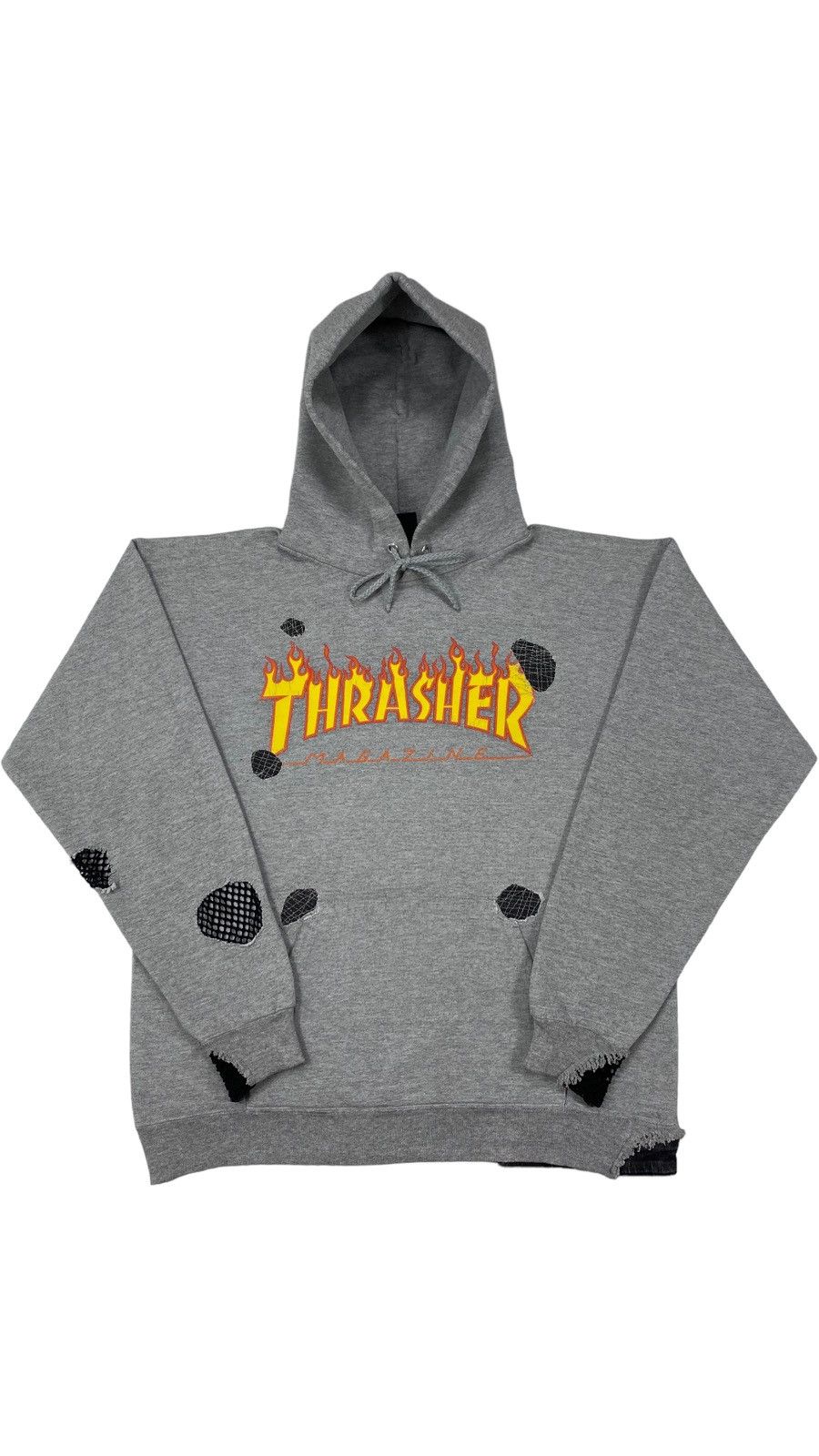 Fashion sweat thrasher gris