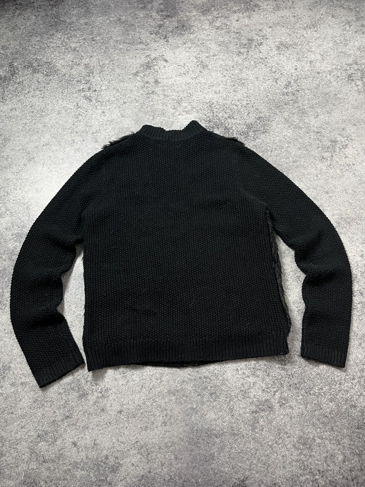 Hysteric Glamour 🔥FAUX FUR HYSTERIC GLAMOUR VIBE CROPPED ZIP SWEATER JACKET Size US M / EU 48-50 / 2 - 16 Thumbnail