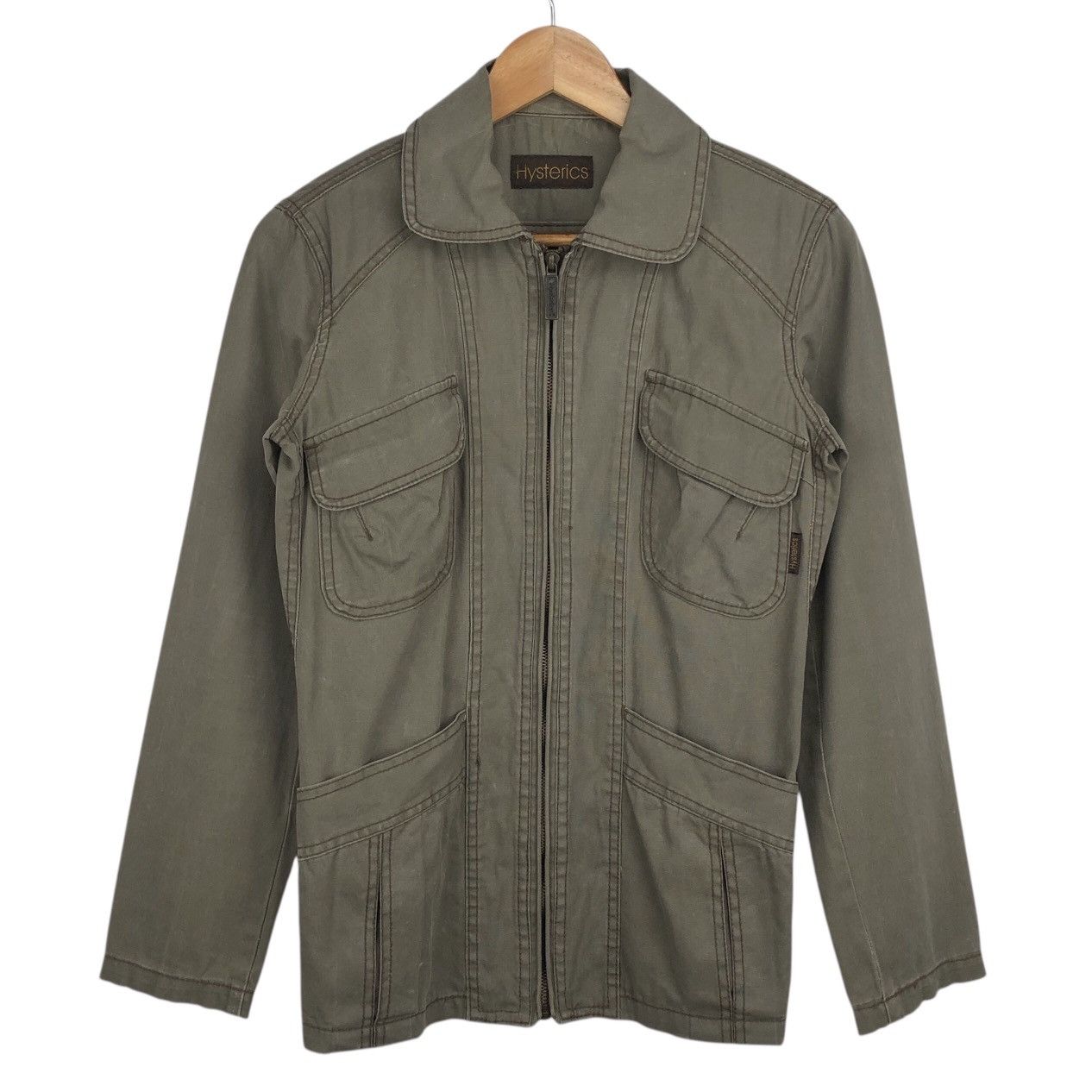 Hysteric Glamour Green Military Tactical Jacket Women M