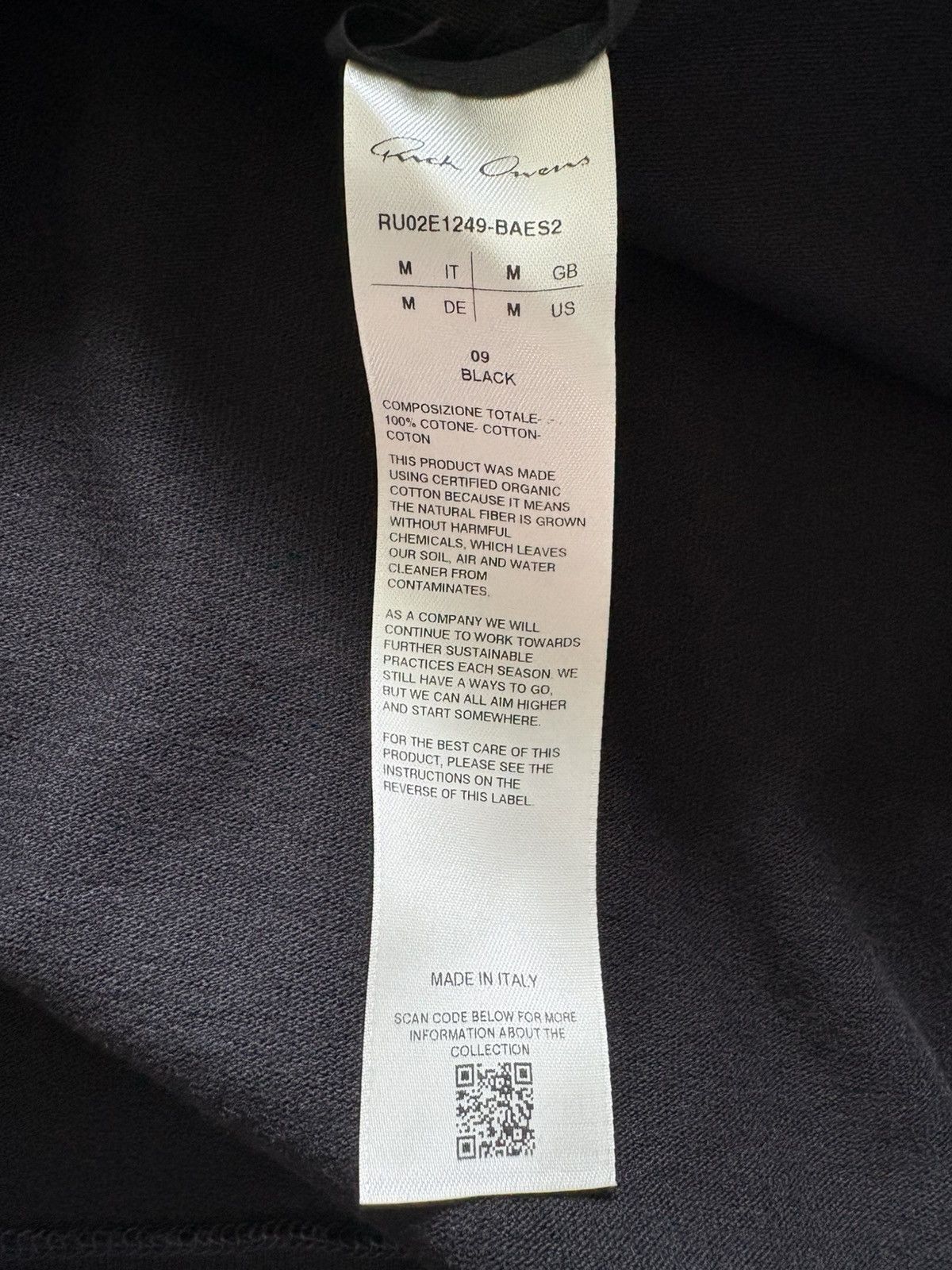 Rick Owens Jumbo Tshirt with Rivets Size US M / EU 48-50 / 2 - 7 Thumbnail