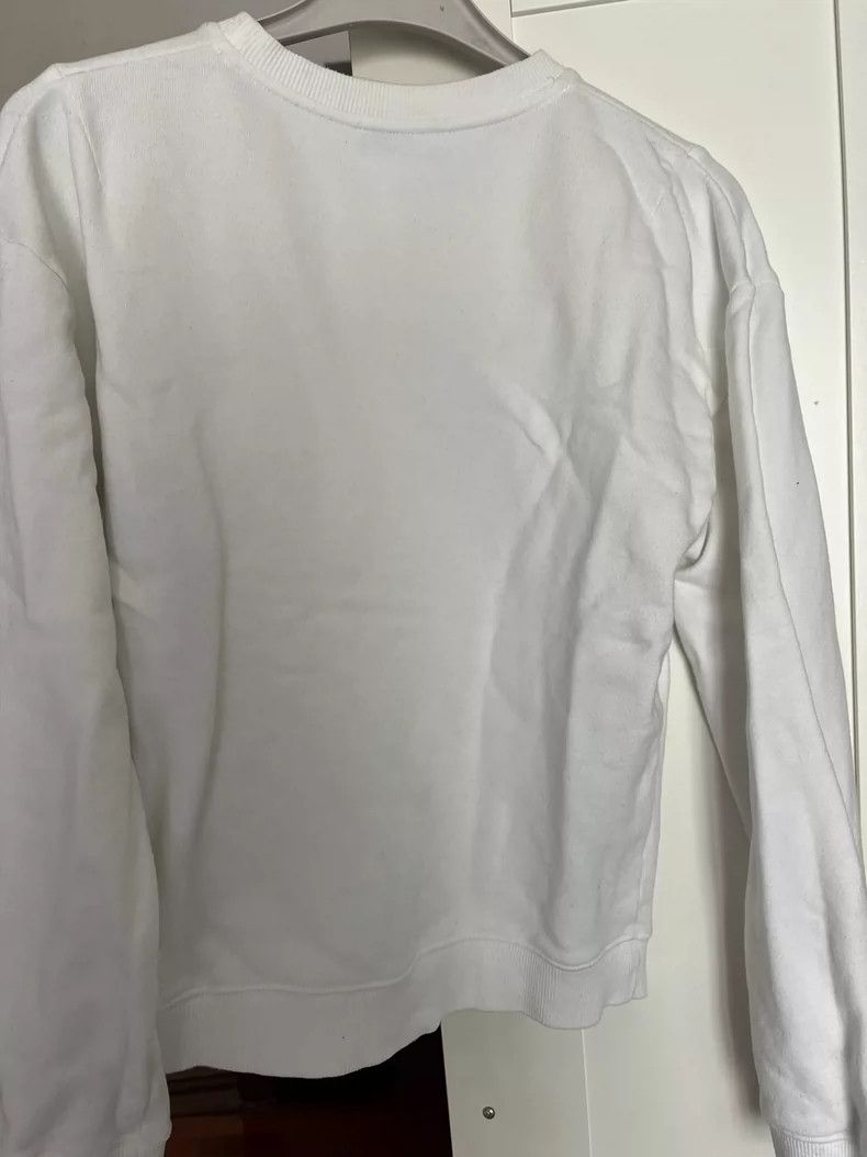 Loewe LOEWE White seven-color embroidered gold thread hoodie Size M / US 6-8 / IT 42-44 - 8 Thumbnail