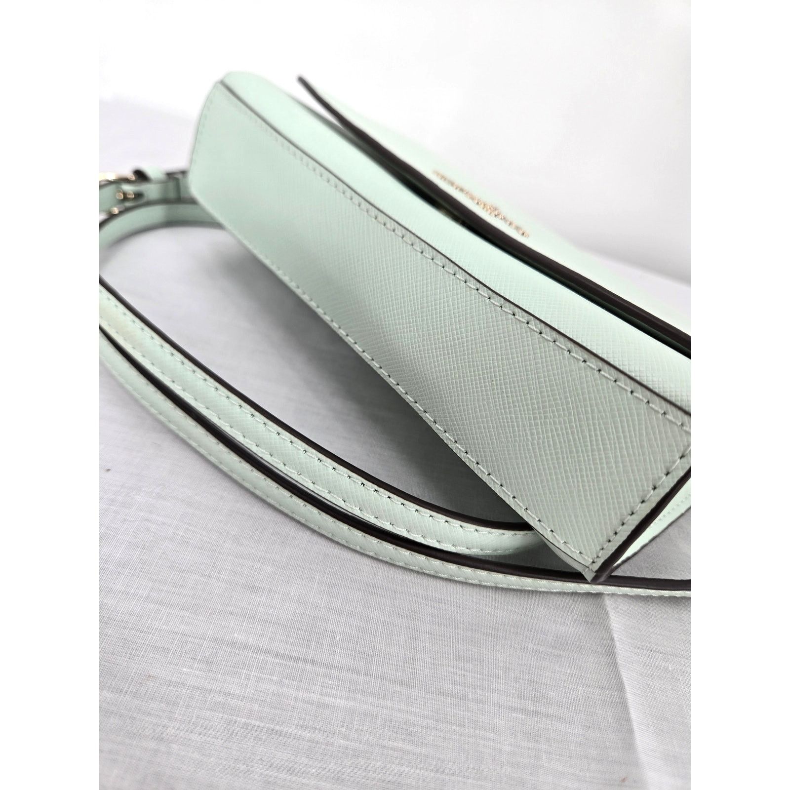 Kate Spade Kate Spade Carson Saffiano Leather Crossbody in Mint Size ONE SIZE - 19 Thumbnail