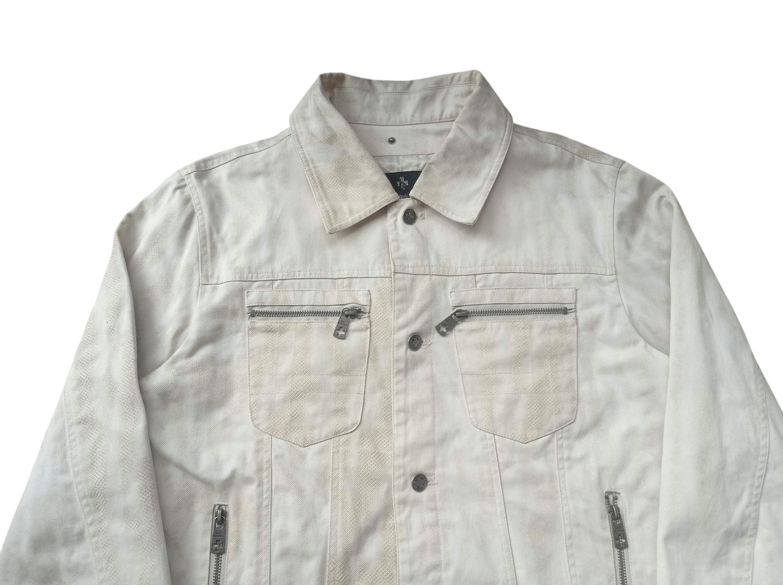 Japanese Brand Berning Sho python trucker jacket Size US L / EU 52-54 / 3 - 2 Thumbnail