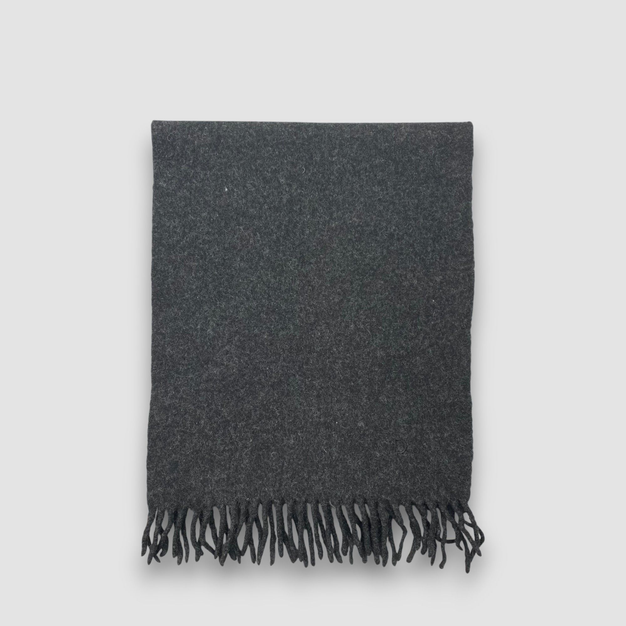 Japanese Brand Vintage Christian Dior Scarf Muffler Wool Winter Scarves Size ONE SIZE - 2 Thumbnail
