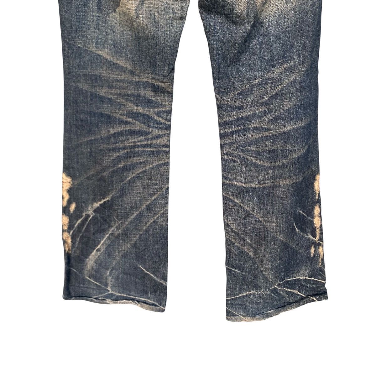 JACKROSE ‼️LAST DROP‼️Jackrose Low-rise Distressed Whisker Flared Denim Size US 31 - 7 Thumbnail