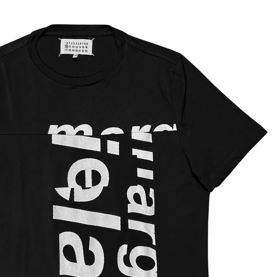 Maison Margiela Maison Margiela Deconstructed Patchwork Logo T-Shirt - SS17 Size US M / EU 48-50 / 2 - 4 Thumbnail