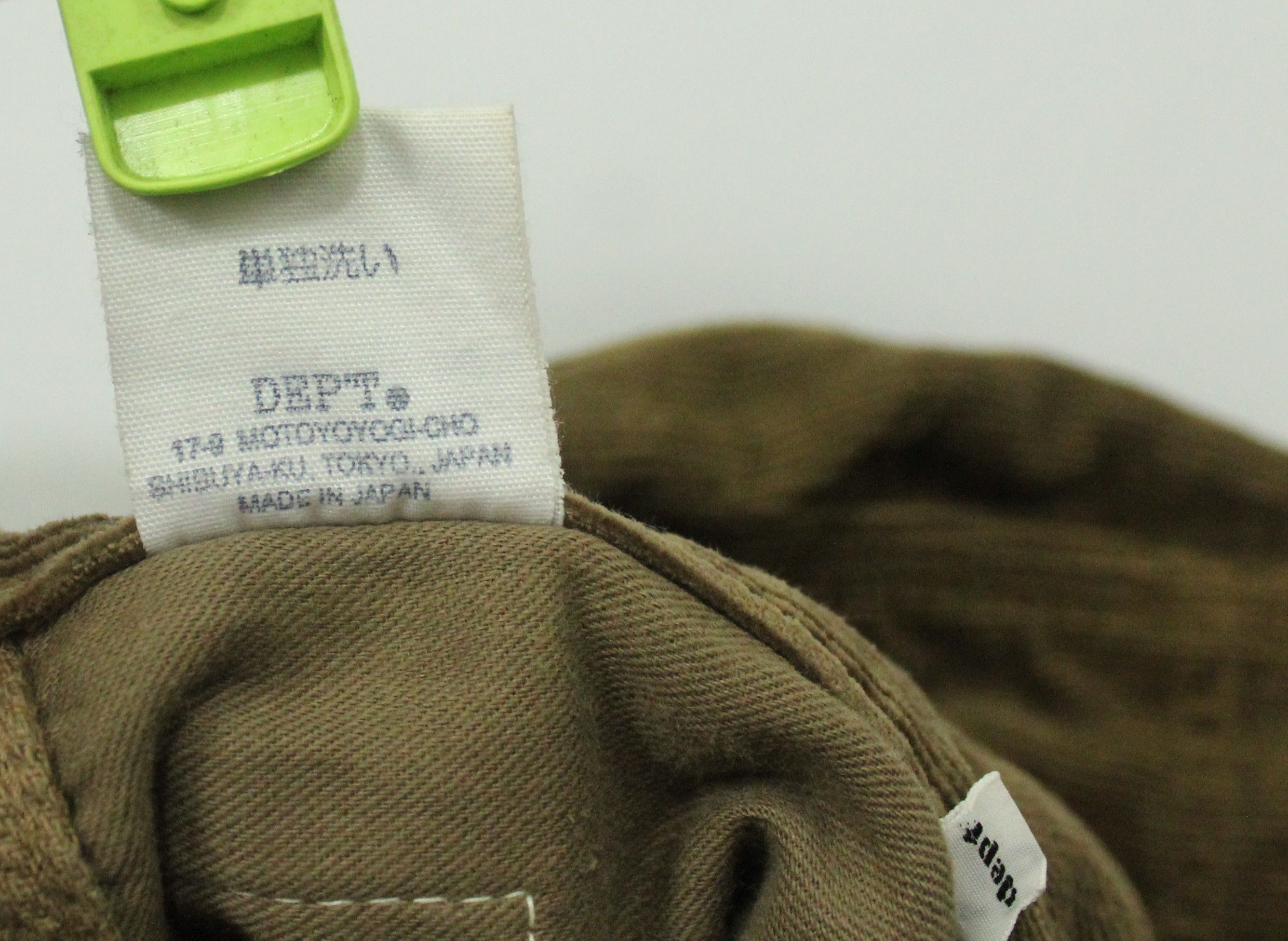 Japanese Brand DEPT. Pants Carpenter Corduroy Made In Japan Size US 32 / EU 48 - 17 Thumbnail