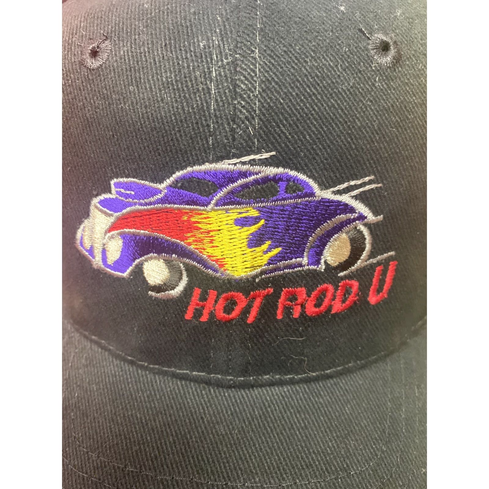 Vintage VINTAGE Nissan Hat Snapback “Hot Rod U” Embroidered Patch UTI Adjustable Hat Size ONE SIZE - 6 Thumbnail