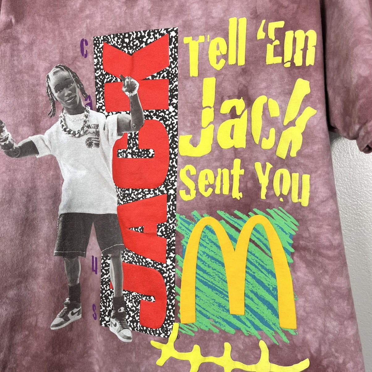Travis Scott Cactus Jack x McDonalds Travis Scott Smile II Jack Sent Tee Size US L / EU 52-54 / 3 - 2 Thumbnail
