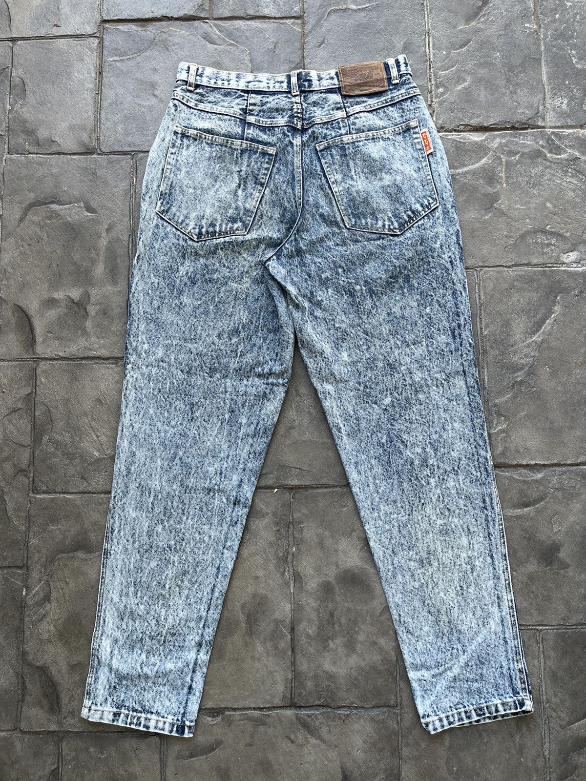 If Six Was Nine JAPAN MADE Fittz Acid Wash Denim Size US 31 - 9 Thumbnail
