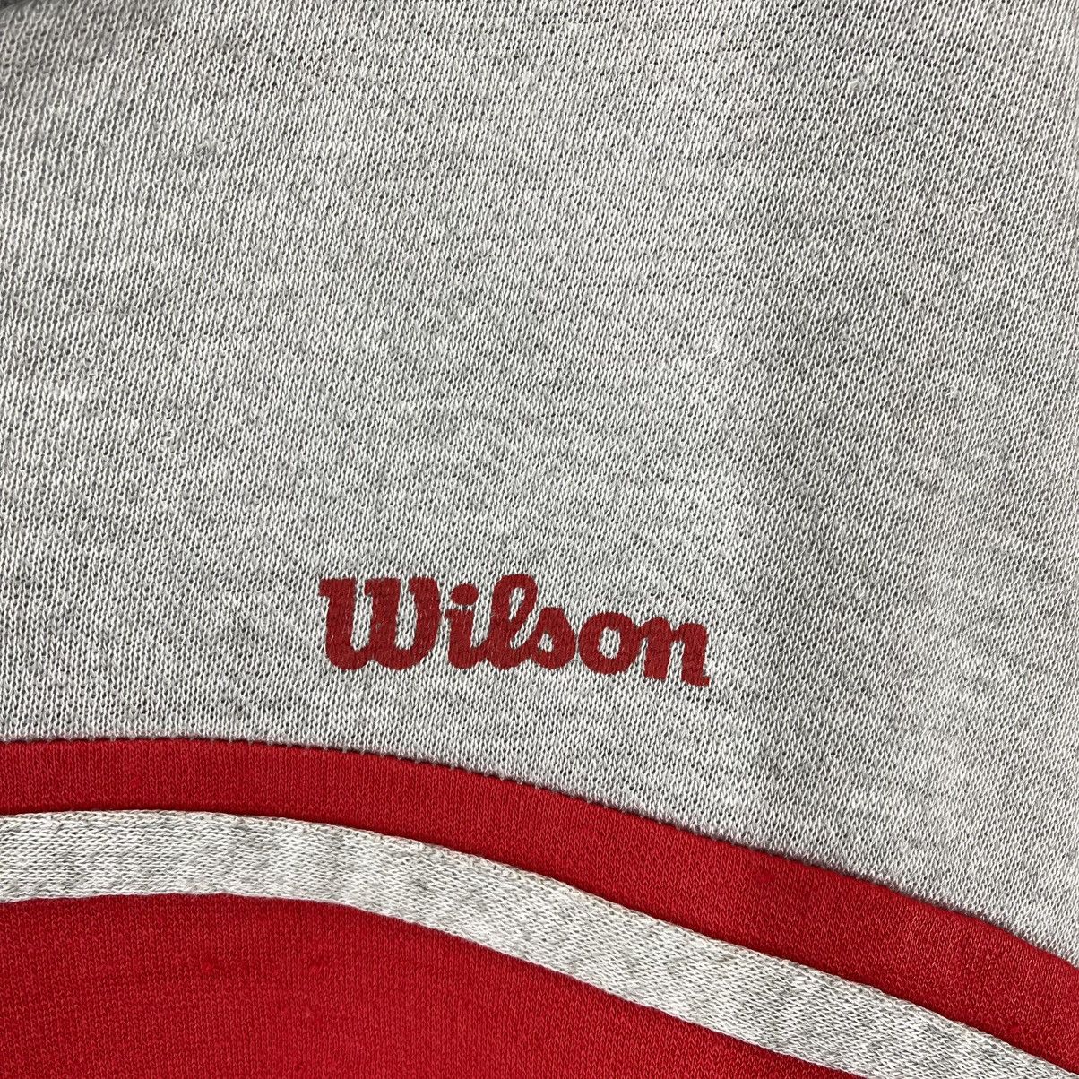 Vintage 90s Vintage WILSON Crew Neck Sweatshirt #1985/13 Size US L / EU 52-54 / 3 - 3 Thumbnail