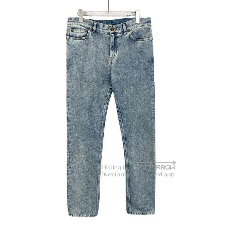Louis Vuitton Louis Vuitton Light Blue Cotton Jeans. Size US 31 - 1 Thumbnail