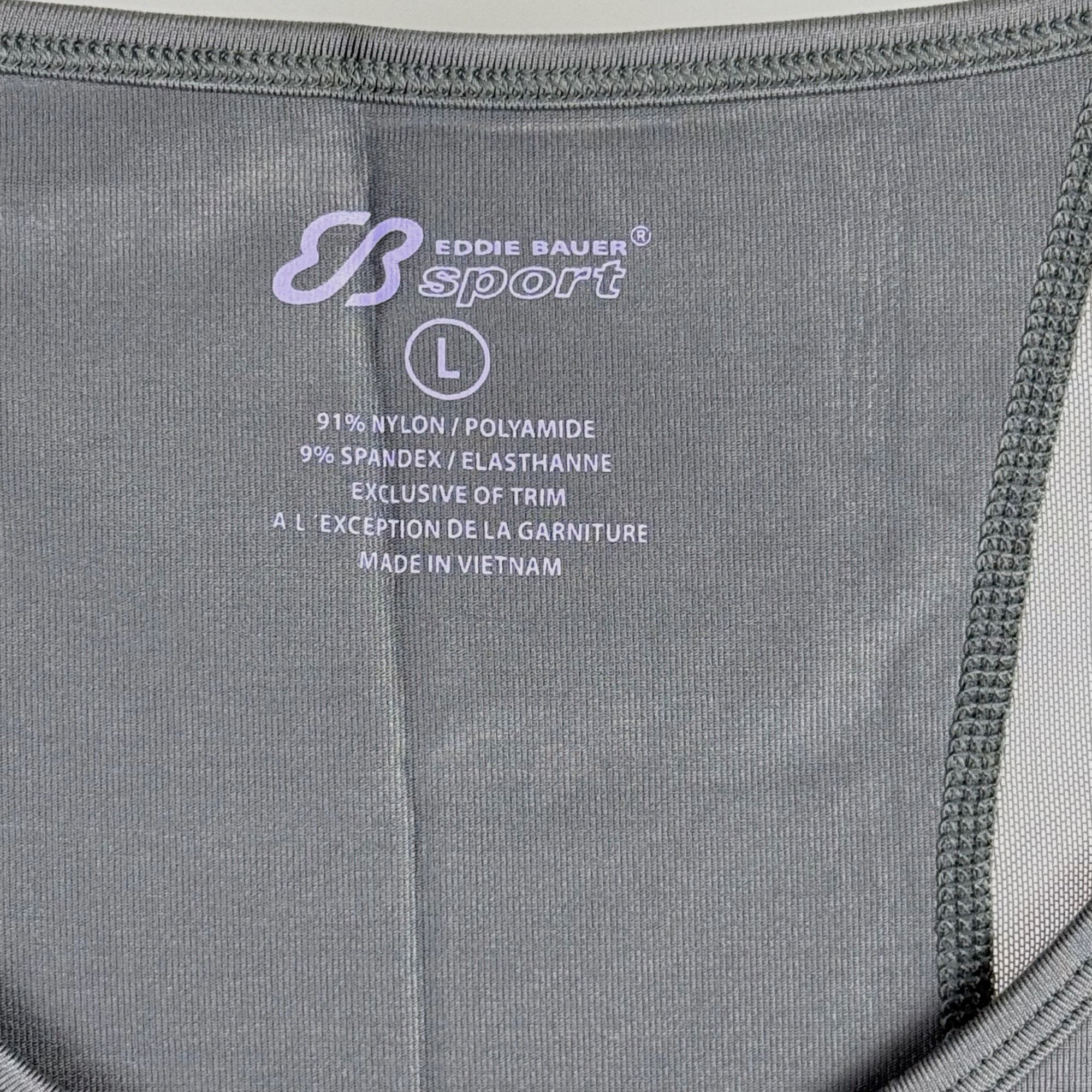 Eddie Bauer Eddie Bauer Sport Women's Athletic Tank Size L Scoop-Neck Sl Size L / US 10 / IT 46 - 2 Thumbnail