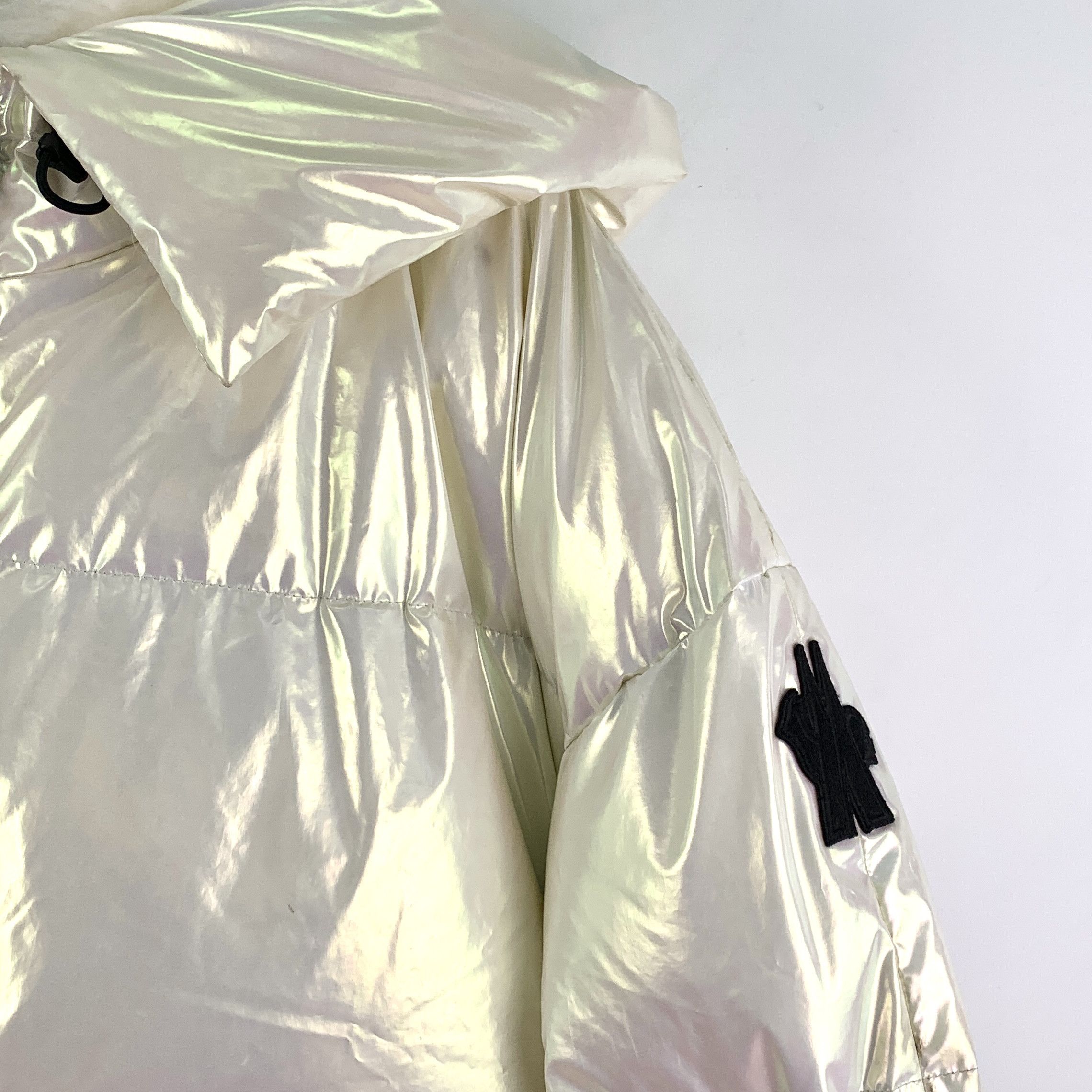 Moncler Moncler Tillier Down Jacket Off-White (0) Size XS / US 0-2 / IT 36-38 - 3 Thumbnail