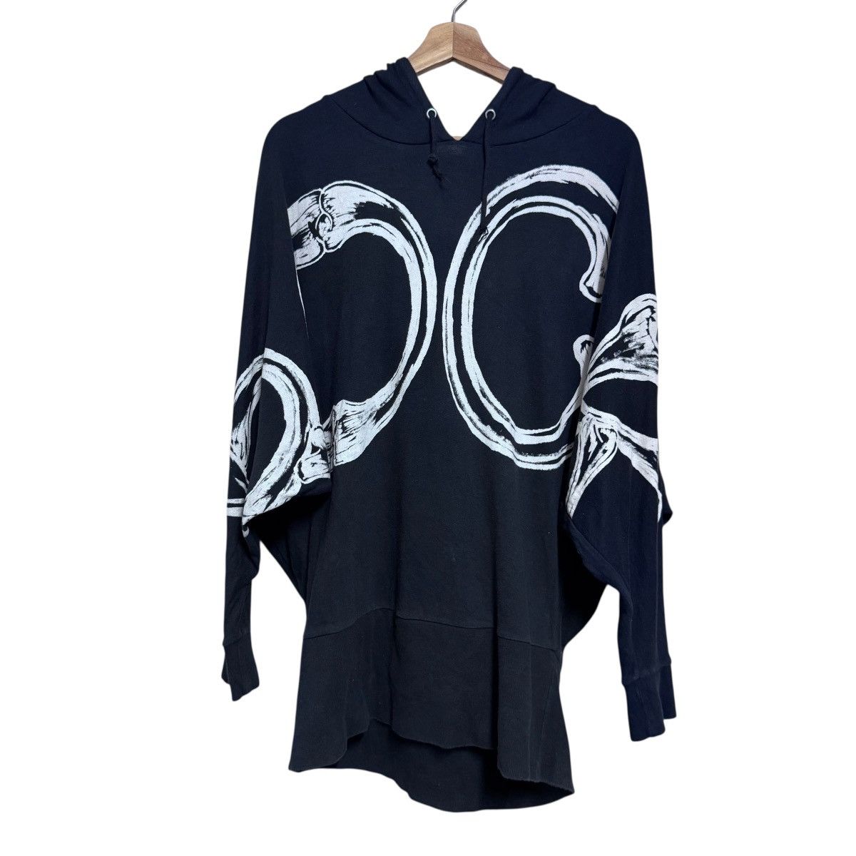 Le Grande Bleu (L.G.B.) GLAD NEWS Mohawk Hoodie Rock Skull Size US M / EU 48-50 / 2 - 12 Thumbnail