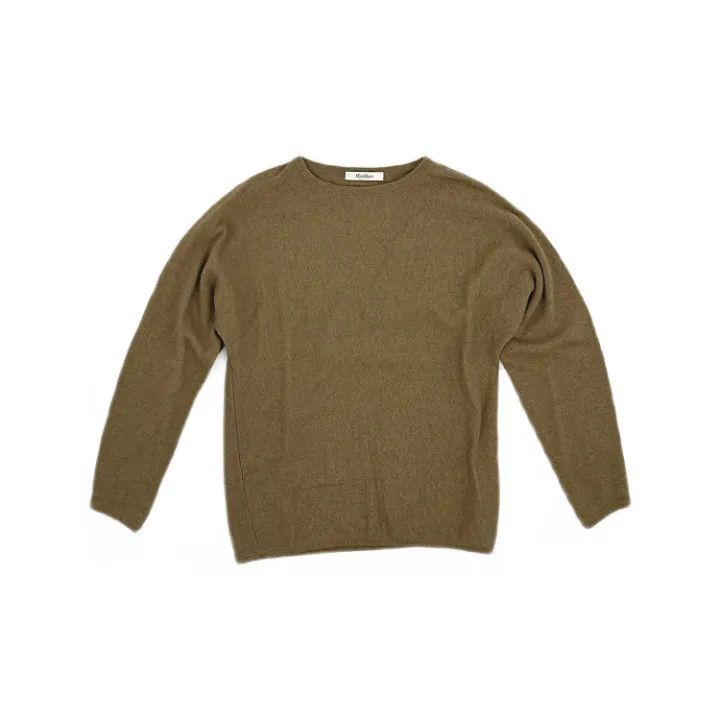 Max Mara MaxMara Comfortable Knit Sweater in Earthy Tone 0079 Size S / US 4 / IT 40 - 1 Thumbnail