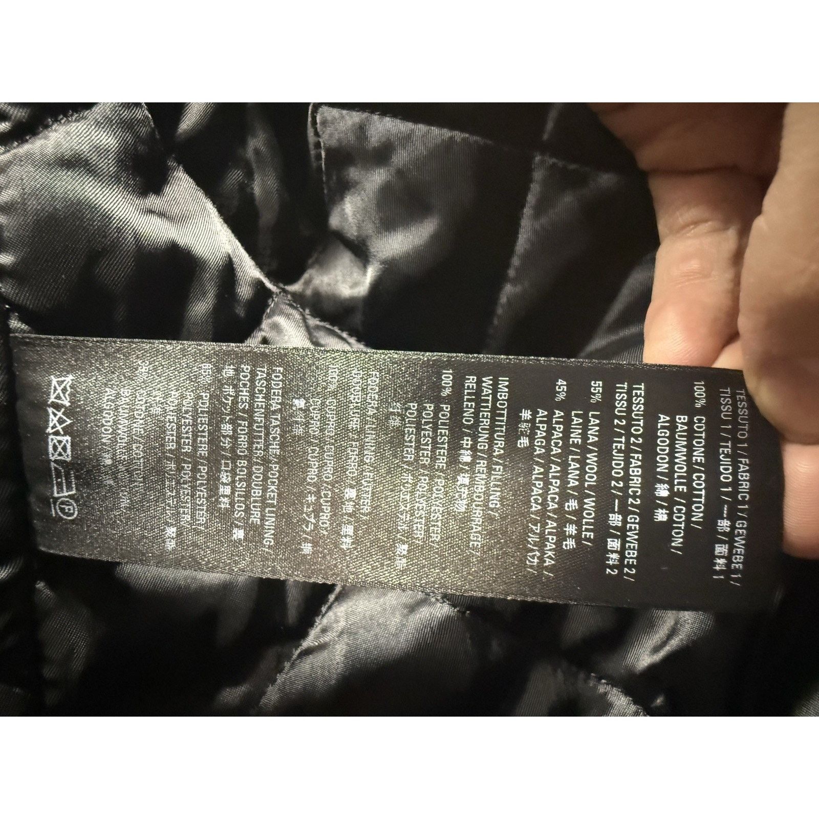 Balenciaga Balenciaga Patched Pea Coat Size US M / EU 48-50 / 2 - 5 Thumbnail