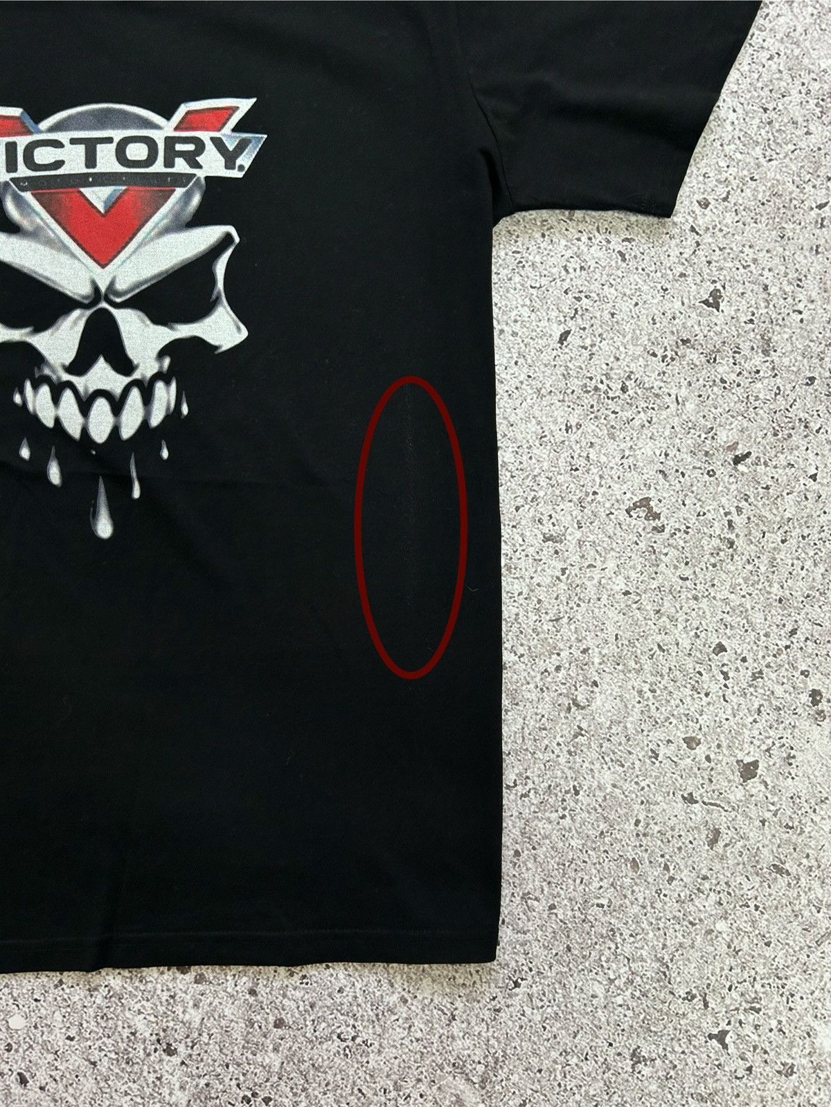 Band Tees × Vintage Vintage Victory Motorcycle USA Retro Bike T-Shirt Size US XL / EU 56 / 4 - 9 Thumbnail