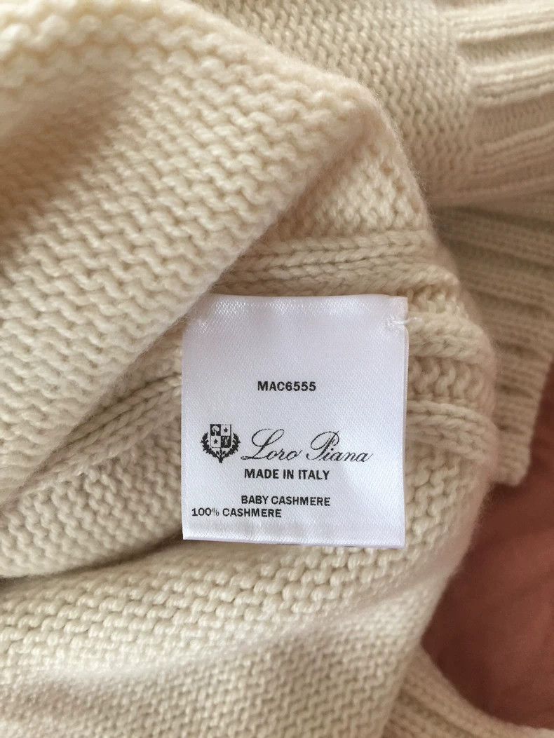 Loro Piana LORO PIANA High collar cashmere sweater Size XL / US 12-14 / IT 48-50 - 8 Thumbnail