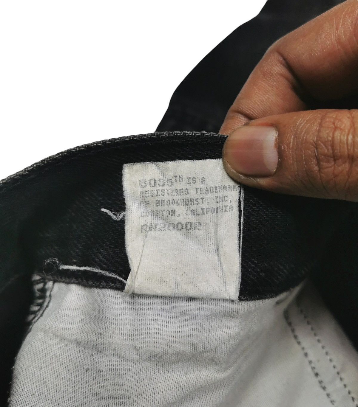 Hugo Boss Hugo Boss Baggy Distressed Jeans Vintage Y2K 90s GUC Size US 30 / EU 46 - 10 Thumbnail