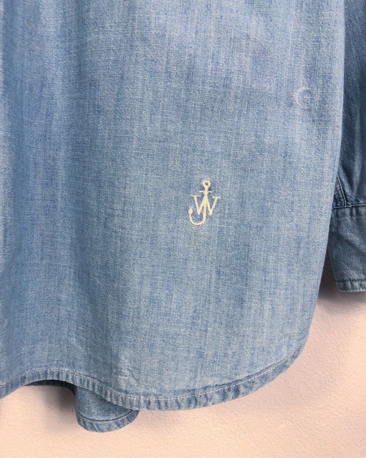JW Anderson × Uniqlo Rare Uniqlo X J.W. Anderson Denim Button Ups Shirt Size US M / EU 48-50 / 2 - 5 Thumbnail