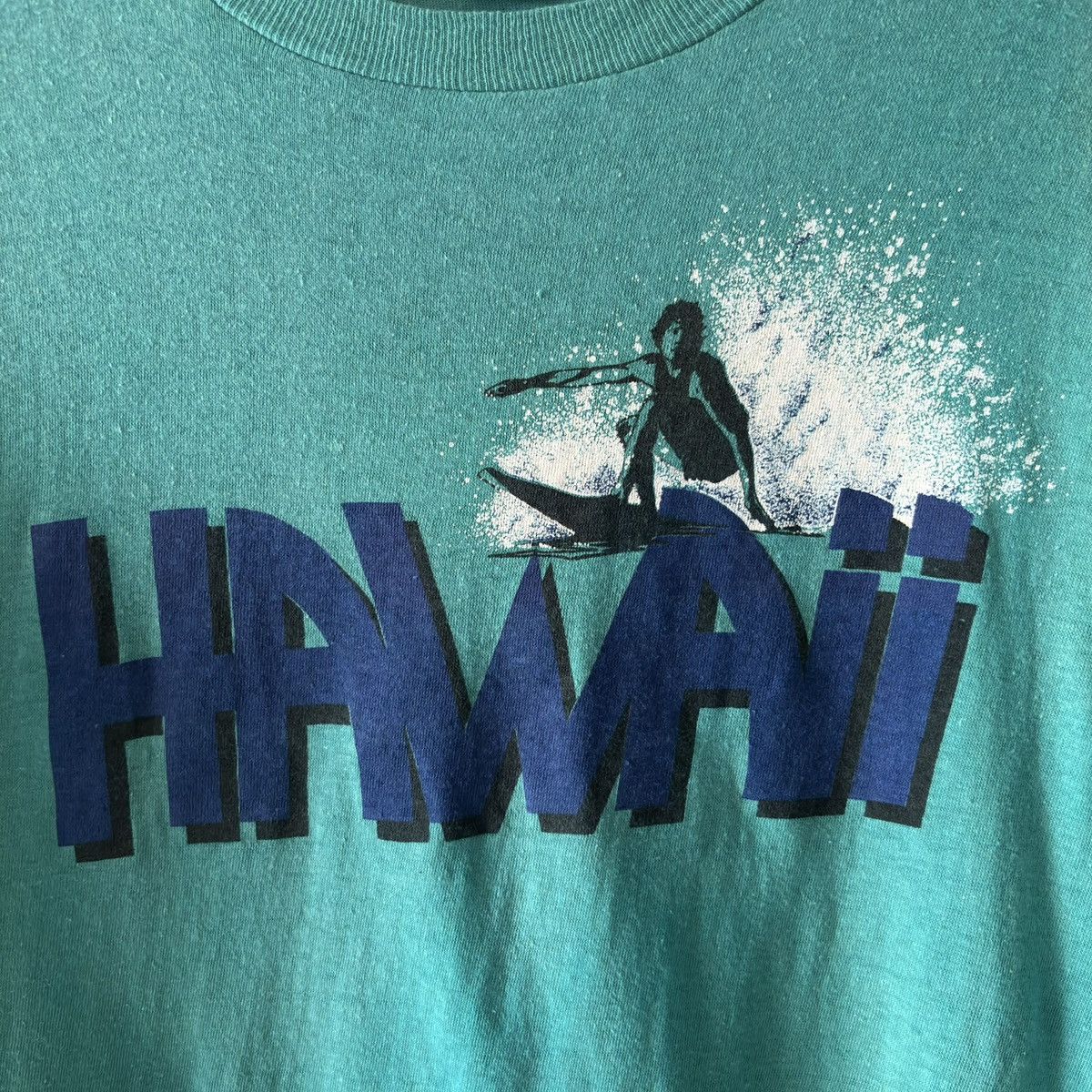 Japanese Brand 80s Hawaii Surf Style Tee by Tee Shirt Size US M / EU 48-50 / 2 - 3 Thumbnail
