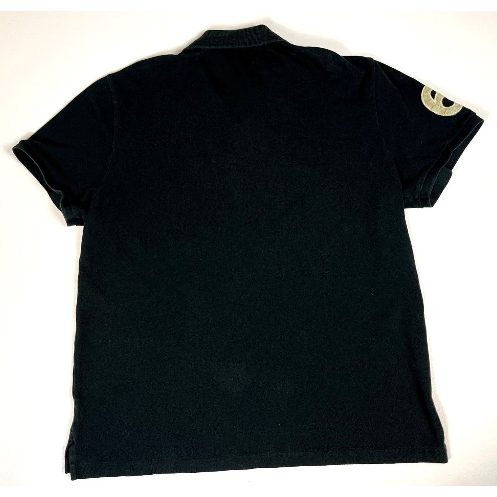 Ralph Lauren VINTAGE Polo Jeans Company Ralph Lauren Polo Shirt Men 2XL Black 90s Embroidered Logo Polo Shirt Size US XXL / EU 58 / 5 - 2 Thumbnail