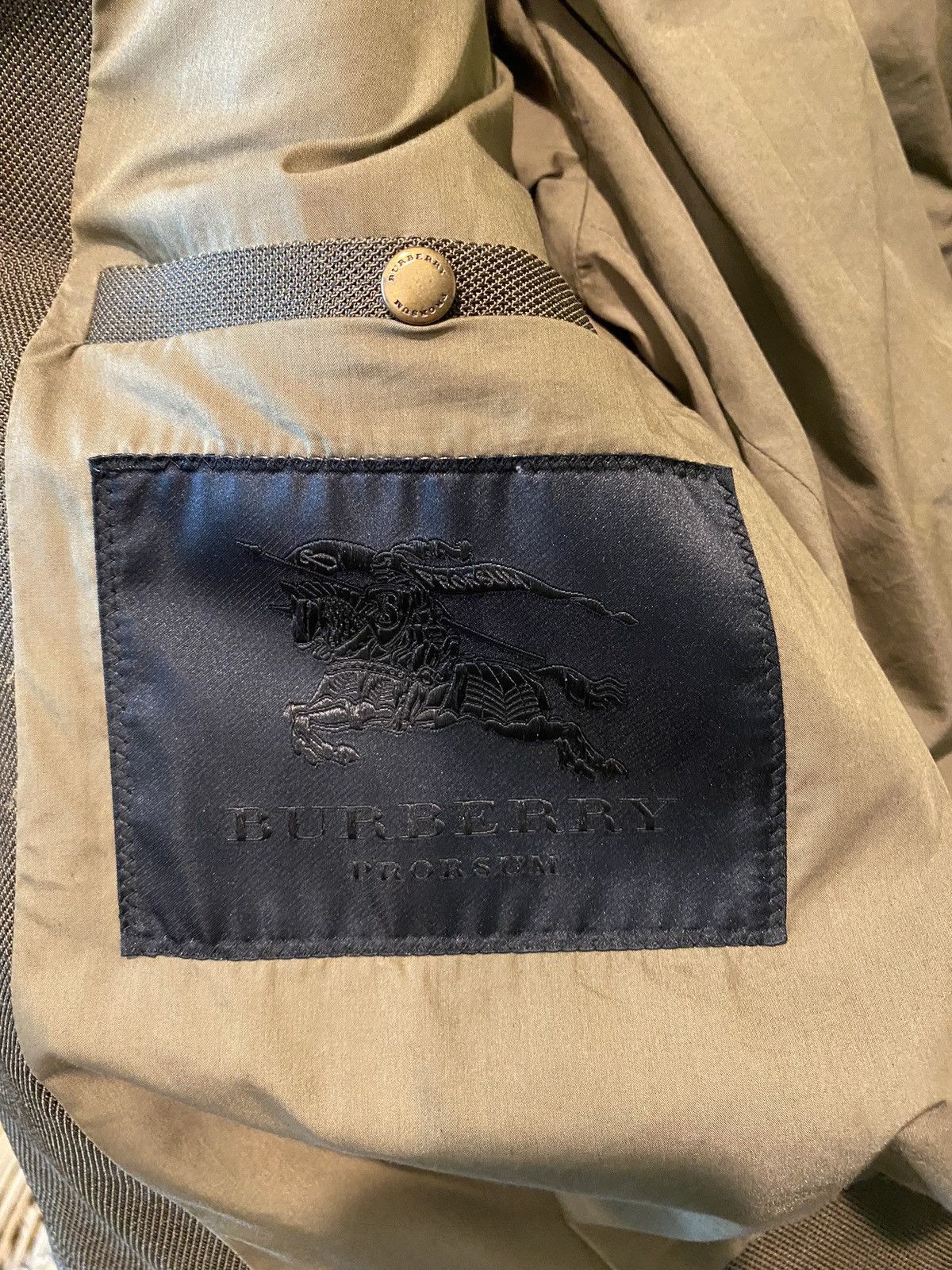 Burberry Prorsum Burberry Military style Bomber Size US M / EU 48-50 / 2 - 2 Thumbnail