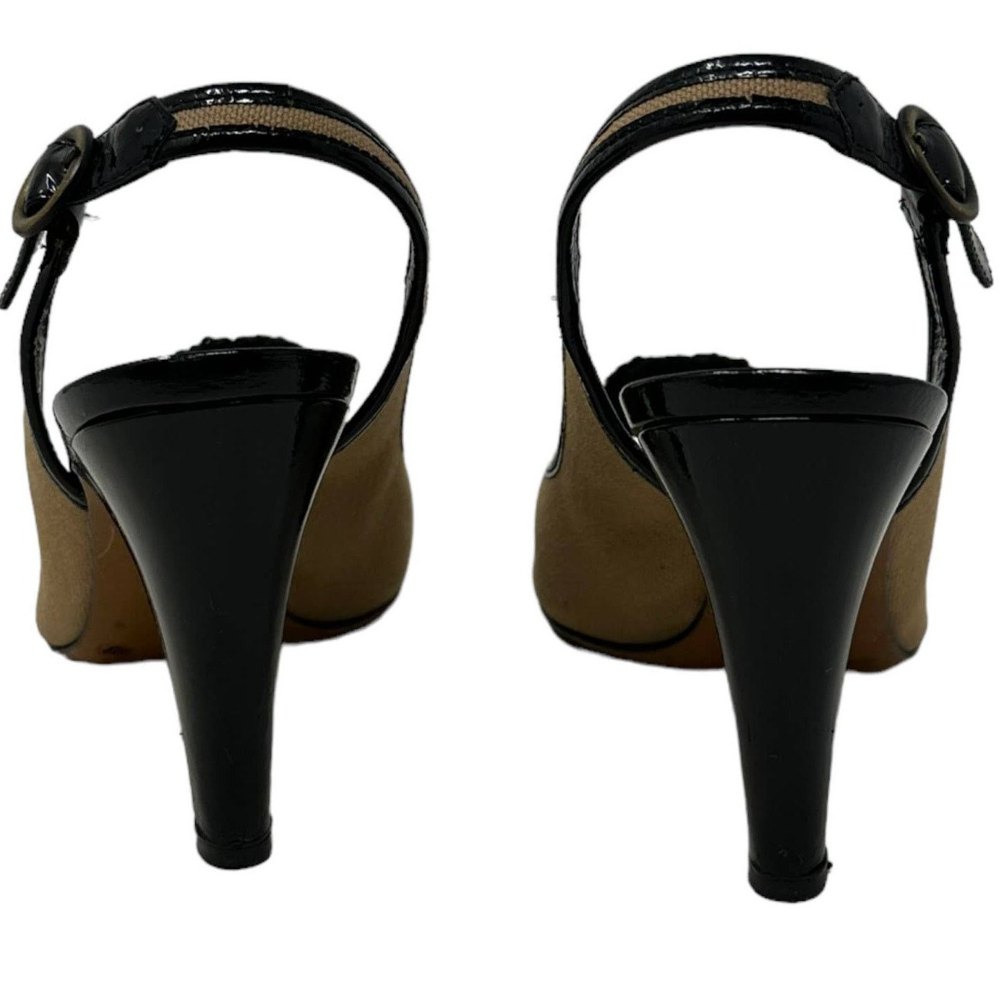 Moschino Moschino peep toes sling back heels size 39 US8 Size US 8 / IT 38 - 5 Thumbnail