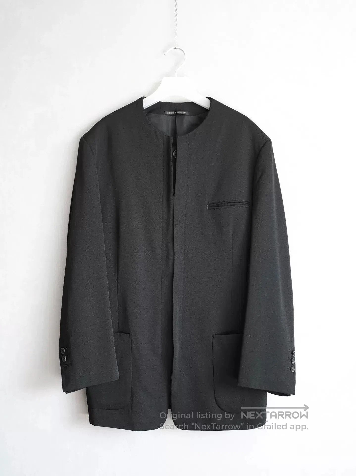 Yohji Yamamoto yohji yamamoto black double. Size US S / EU 44-46 / 1 - 1 Thumbnail