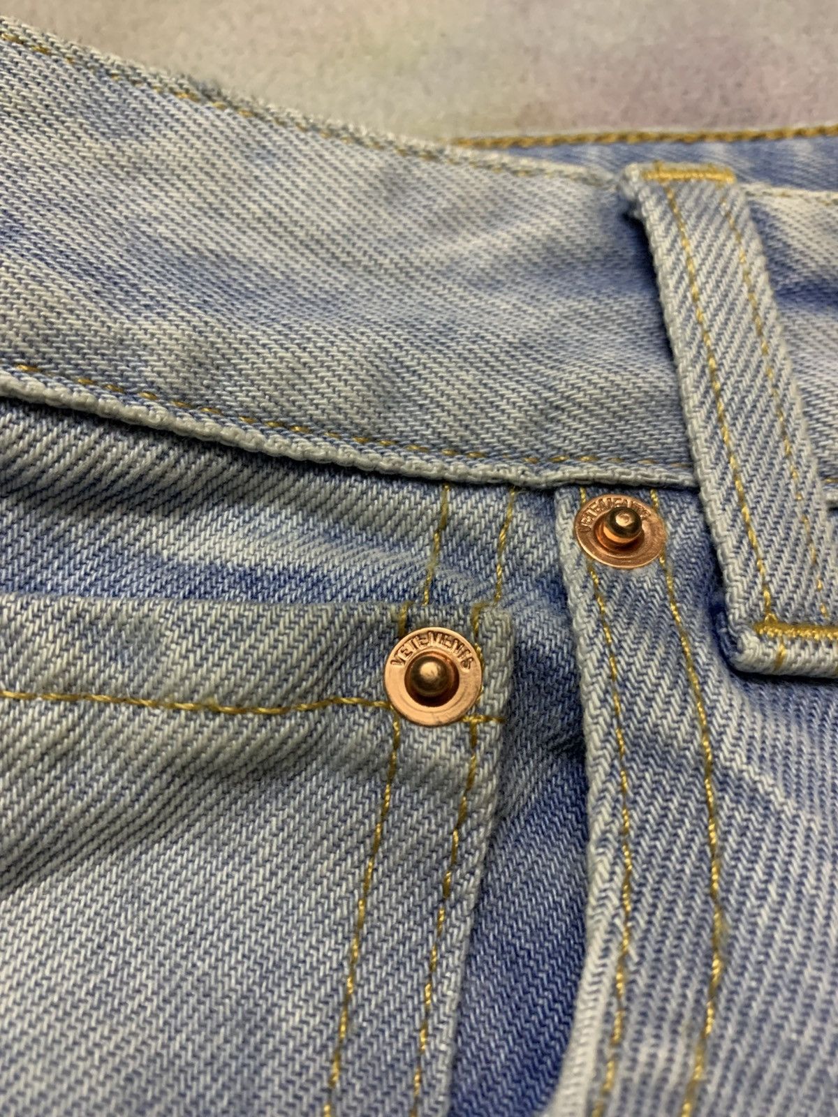 Vetements Vetements Baggy Shape Oversized Denim Size US 30 / EU 46 - 22 Thumbnail