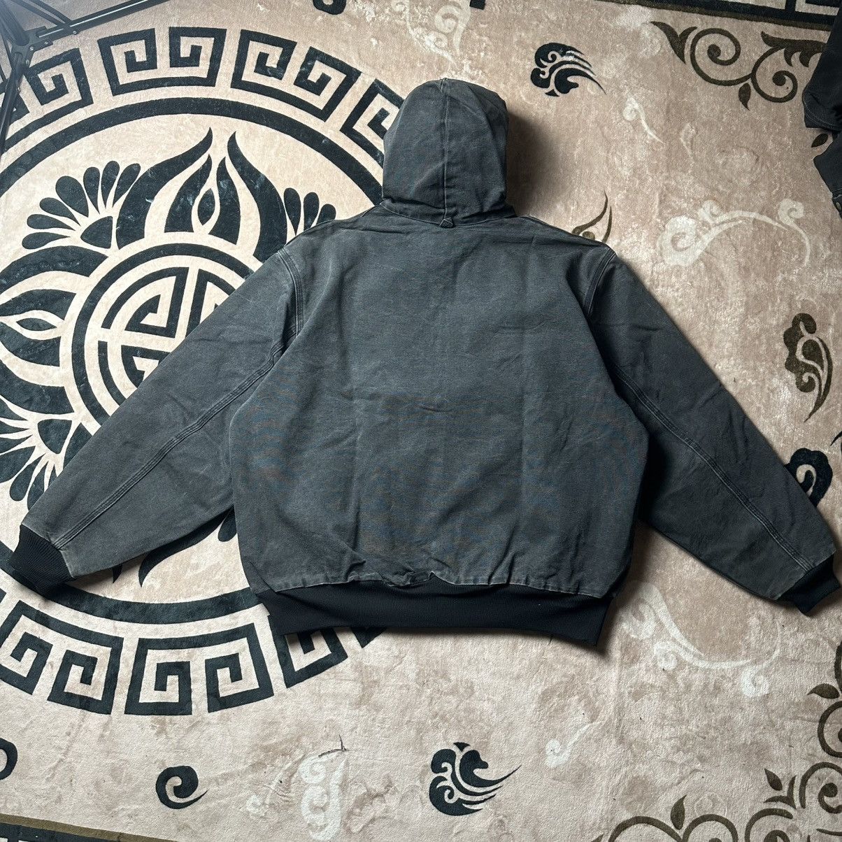 Carhartt Vintage Carhartt Hooded Jacket Faded Black Size US XXL / EU 58 / 5 - 8 Thumbnail