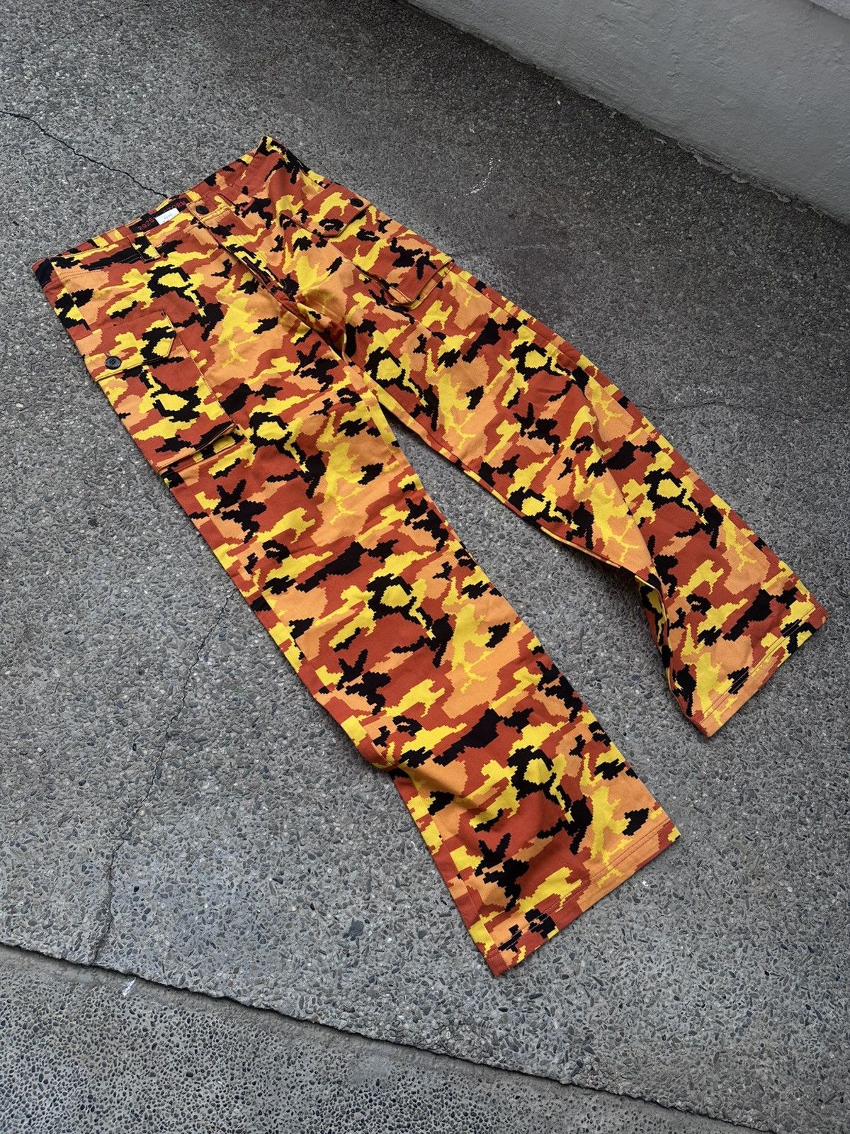 Japanese Brand Japan storm camo pants RARE! Size US 32 / EU 48 - 2 Thumbnail