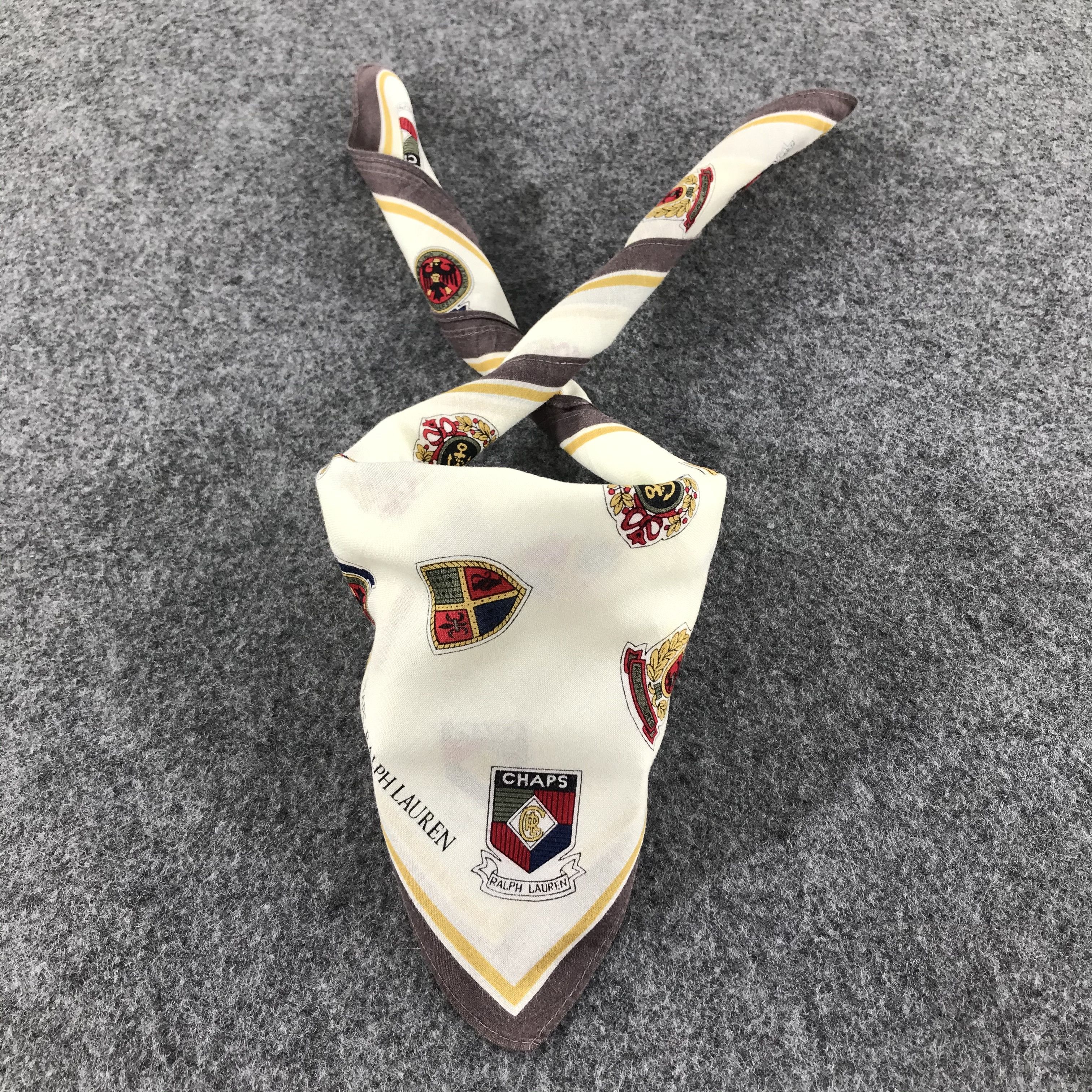 Chaps Ralph Lauren Chaps Ralph Lauren Handkerchief Neckerchief Bandana H549 Size ONE SIZE - 1 Thumbnail