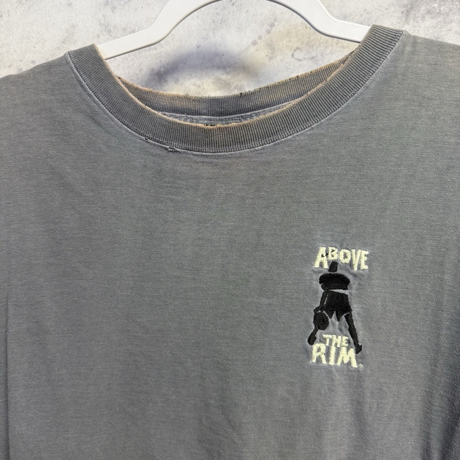 Vintage Vintage 90s Above the Rim Hoopwear T Shirt Mens XL Size US XL / EU 56 / 4 - 3 Thumbnail