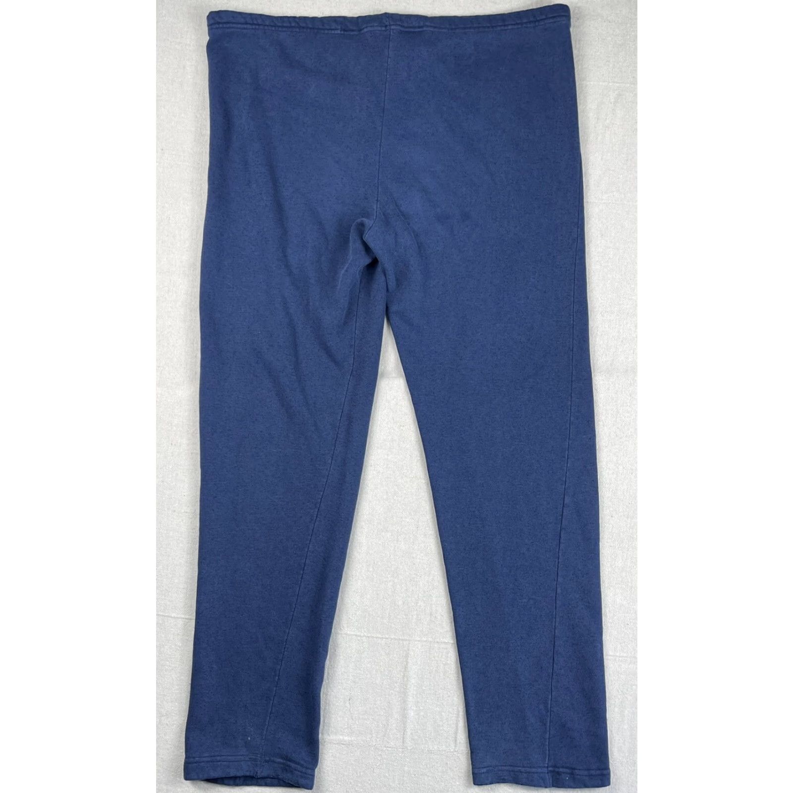 Champion VINTAGE Champion Sweatpants Mens Pants Regular Inseam 32 Navy Blue 90s Gym Activewear University 70s College School Sports Basketball Football Size US 31 - 3 Thumbnail