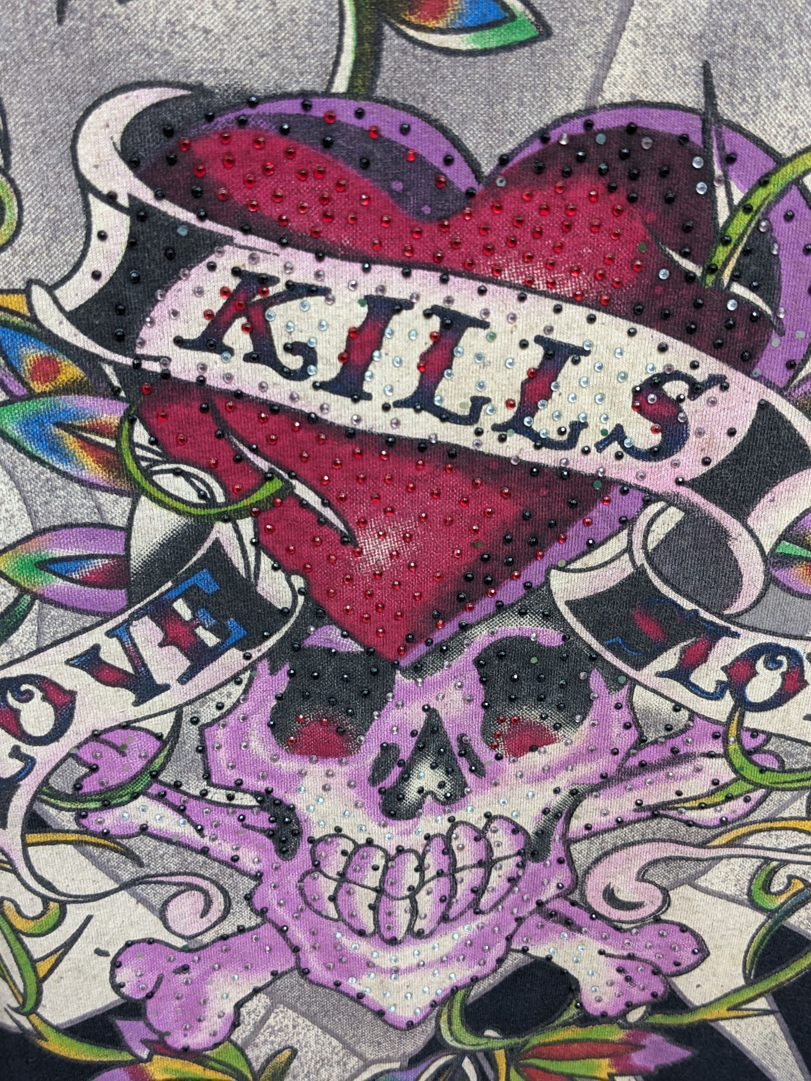 Christian Audigier ED HARDY CHRISTIAN AUDIGIER TSHIRT Size US XXL / EU 58 / 5 - 4 Thumbnail
