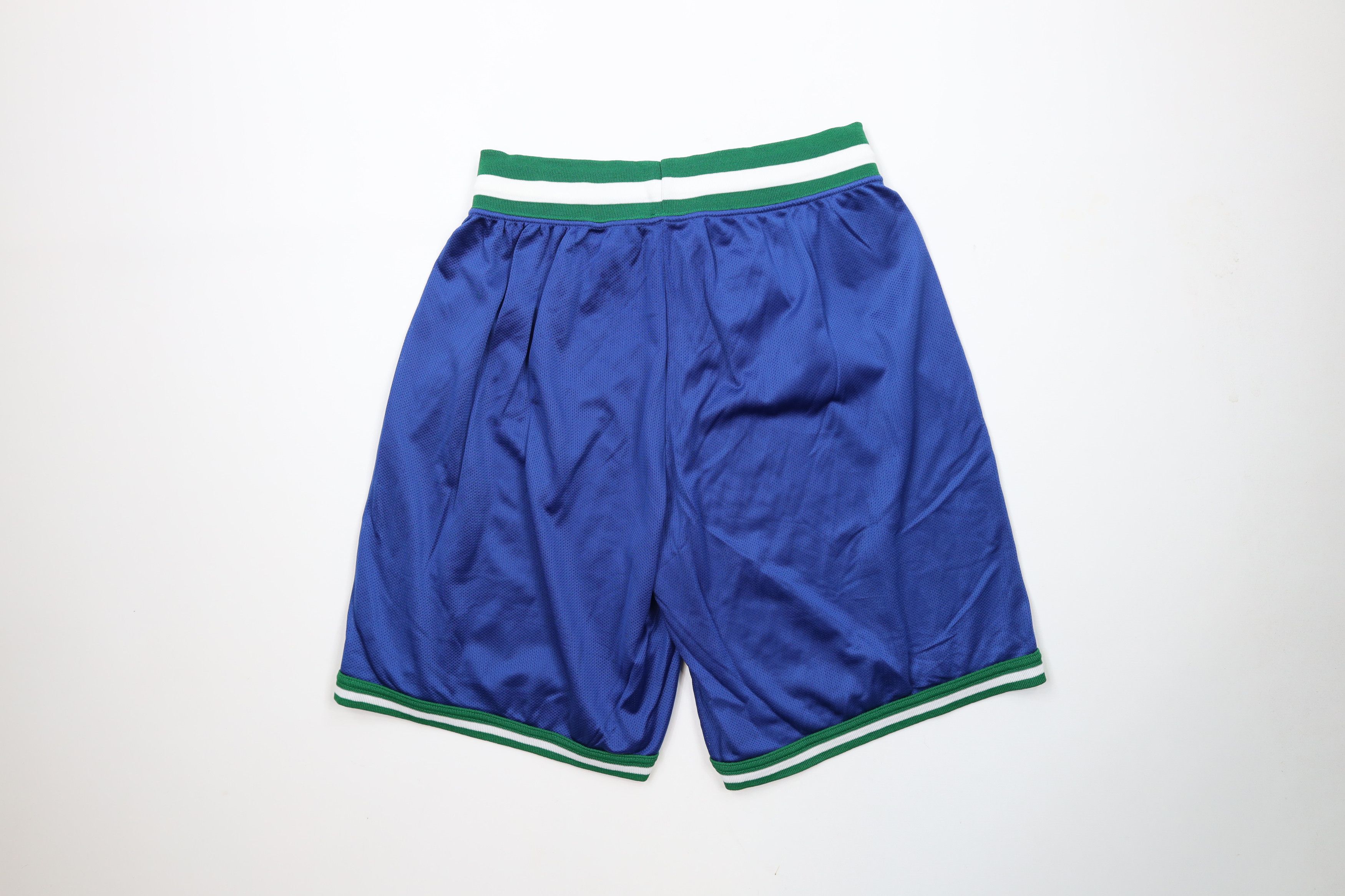 Champion × Vintage Vintage 90s Champion Mavericks Basketball Shorts Blue USA Size US 34 / EU 50 - 10 Thumbnail