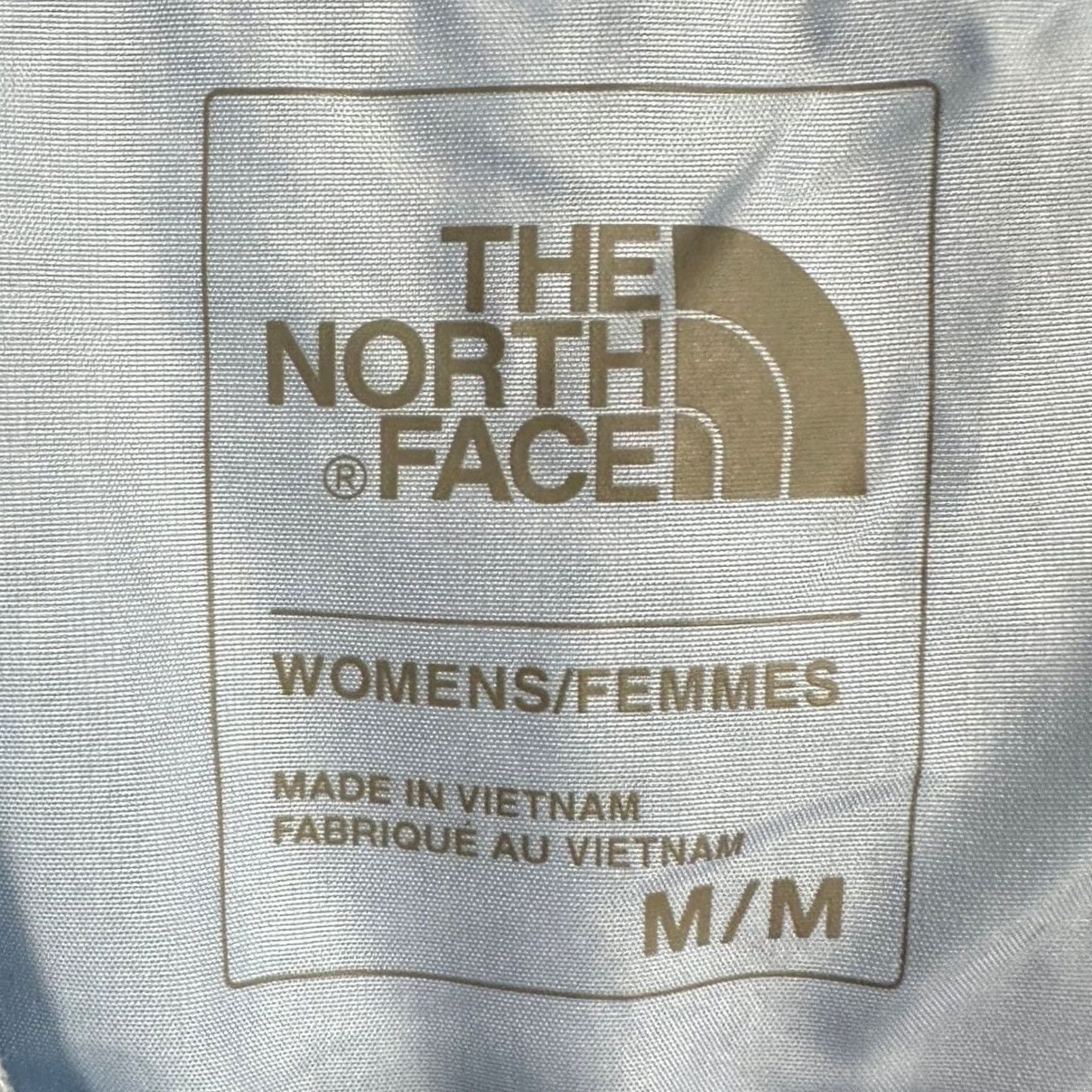 The North Face The North Face Vest Womens Medium Light Blue Heathered Full Zip Insulated Hybrid Vest Womens M Blue Heathered Zip Size M / US 6-8 / IT 42-44 - 4 Thumbnail