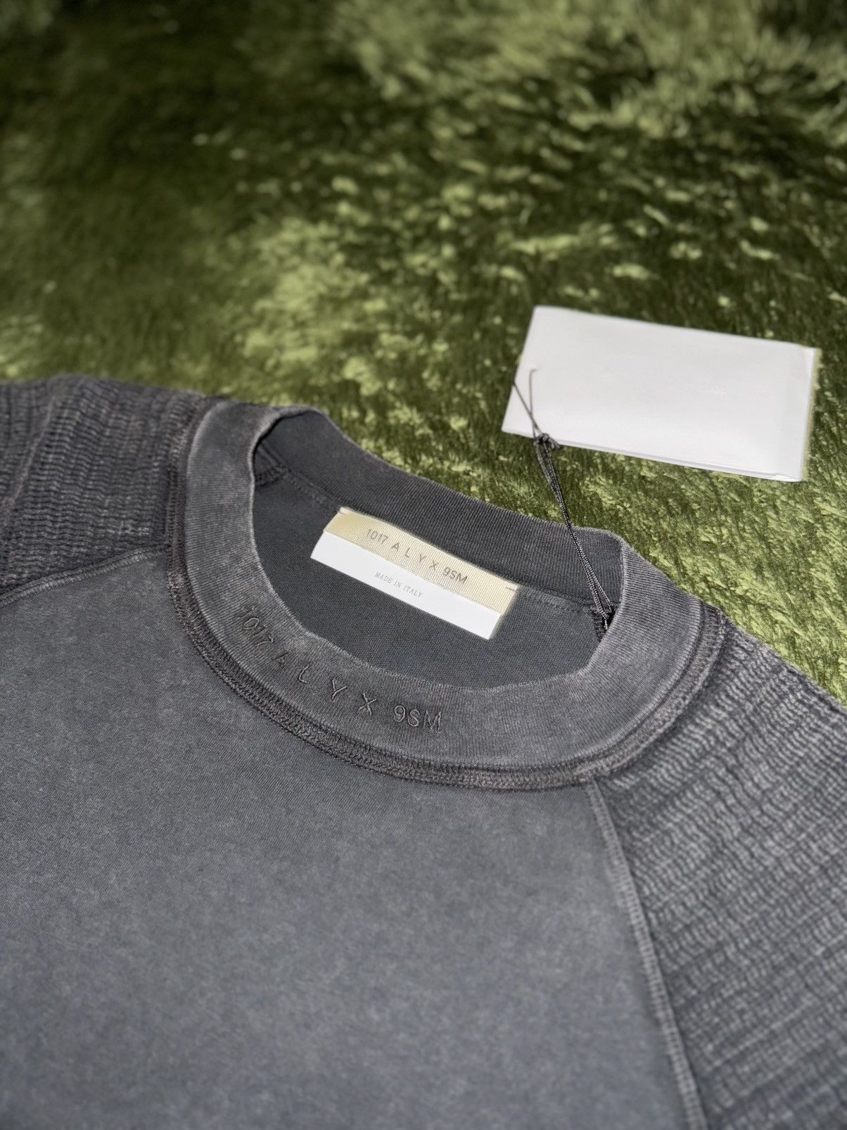 1017 ALYX 9SM [L] 1017 ALYX 9SM Mesh Shoulder Garment-Dyed Long Sleeve Size US L / EU 52-54 / 3 - 2 Thumbnail
